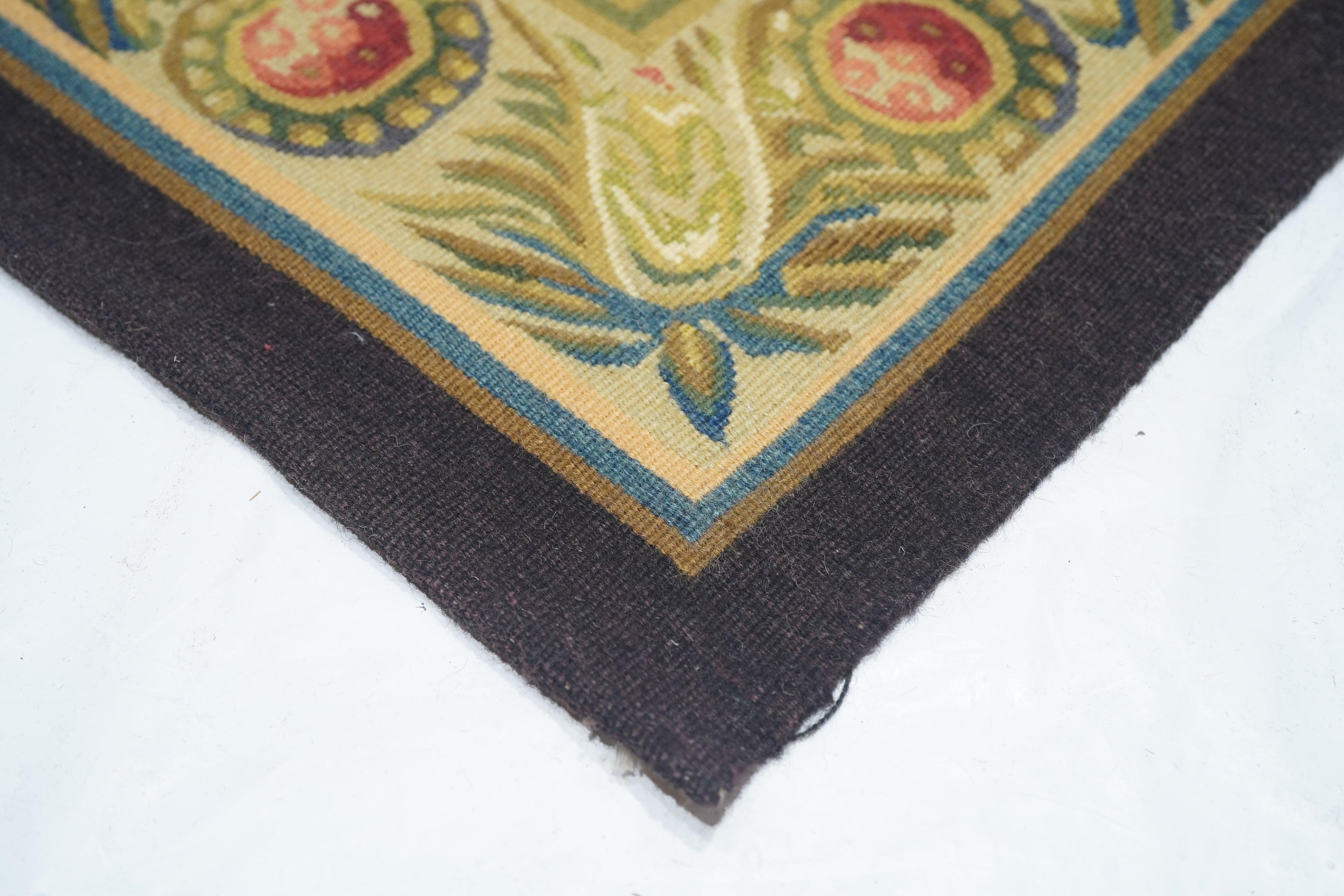 Francese Tappeto Aubusson 7'11'' x 10'2'' in vendita