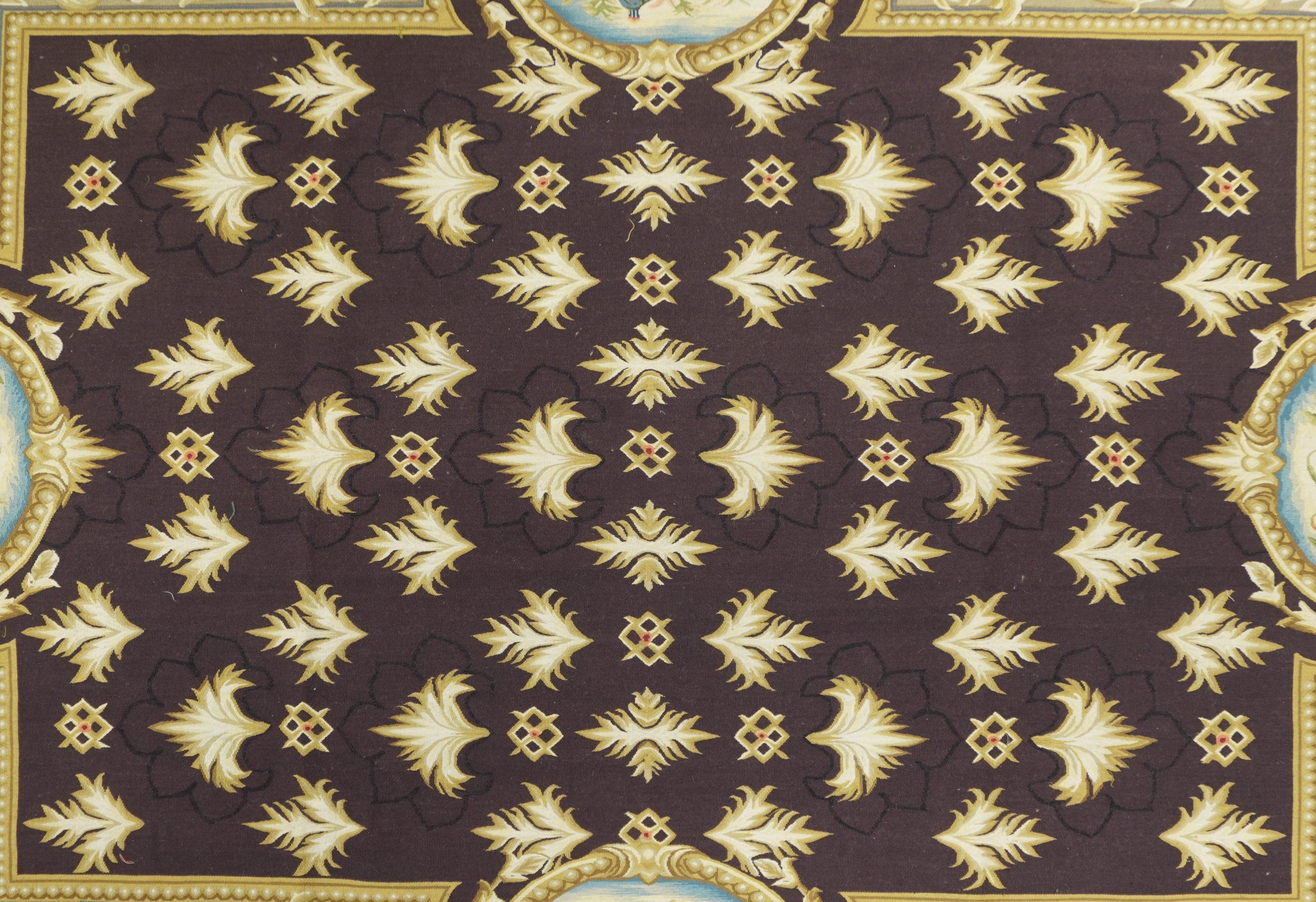Lana Tappeto Aubusson 7'11'' x 10'2'' in vendita