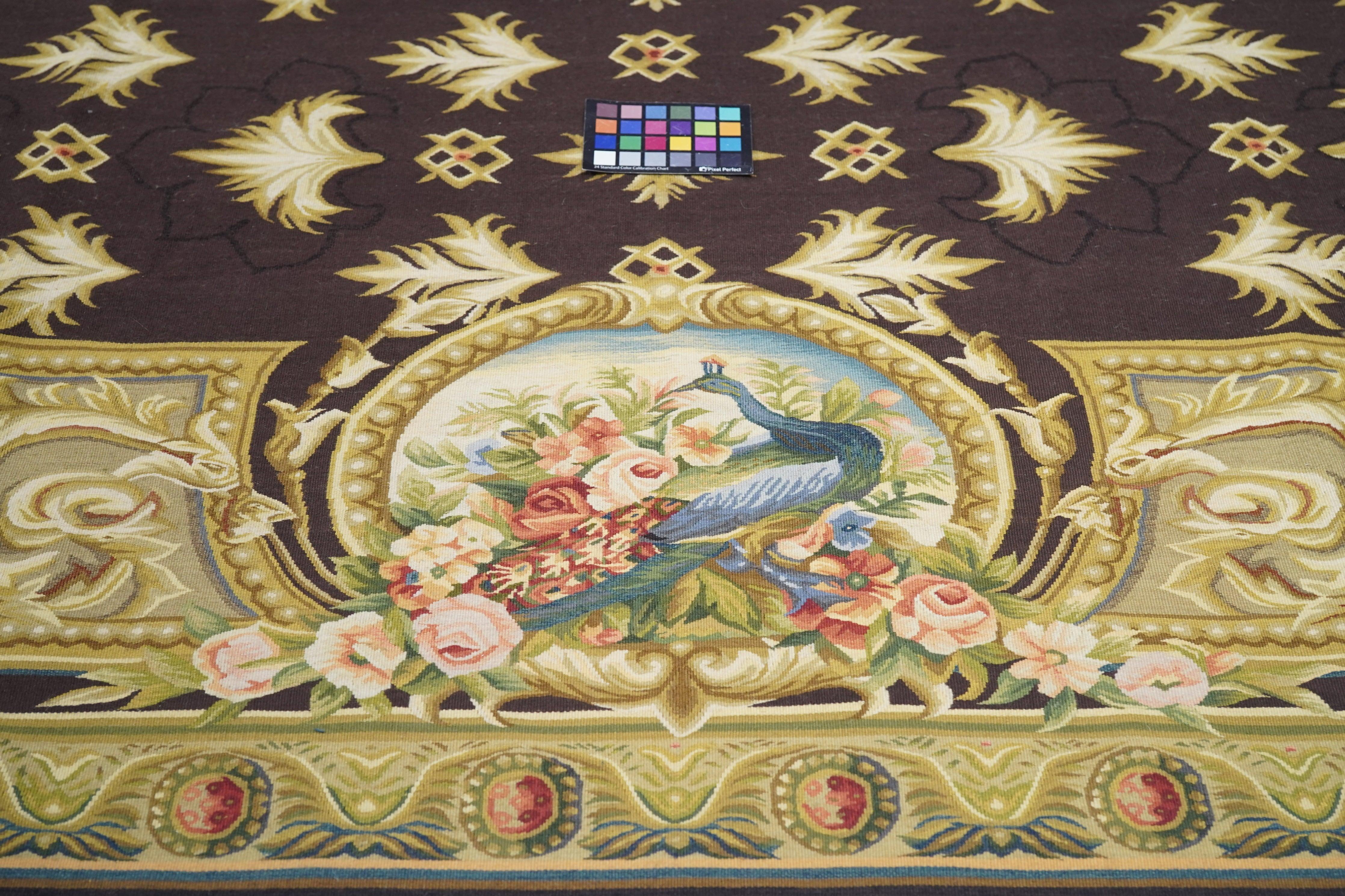 Tappeto Aubusson 7'11'' x 10'2'' in vendita 2