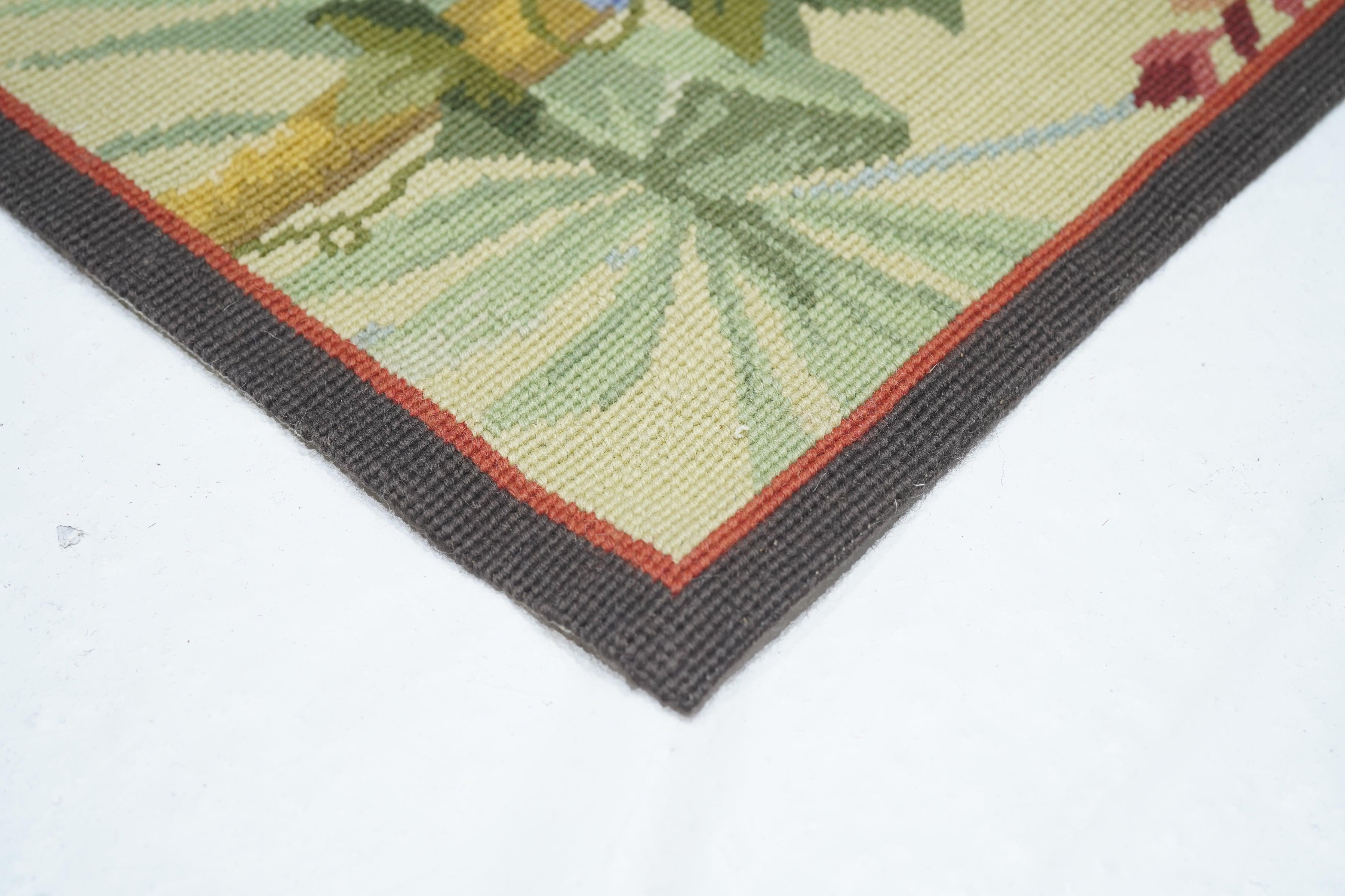 Francese Tappeto Aubusson 7'11'' x 9'11'' in vendita