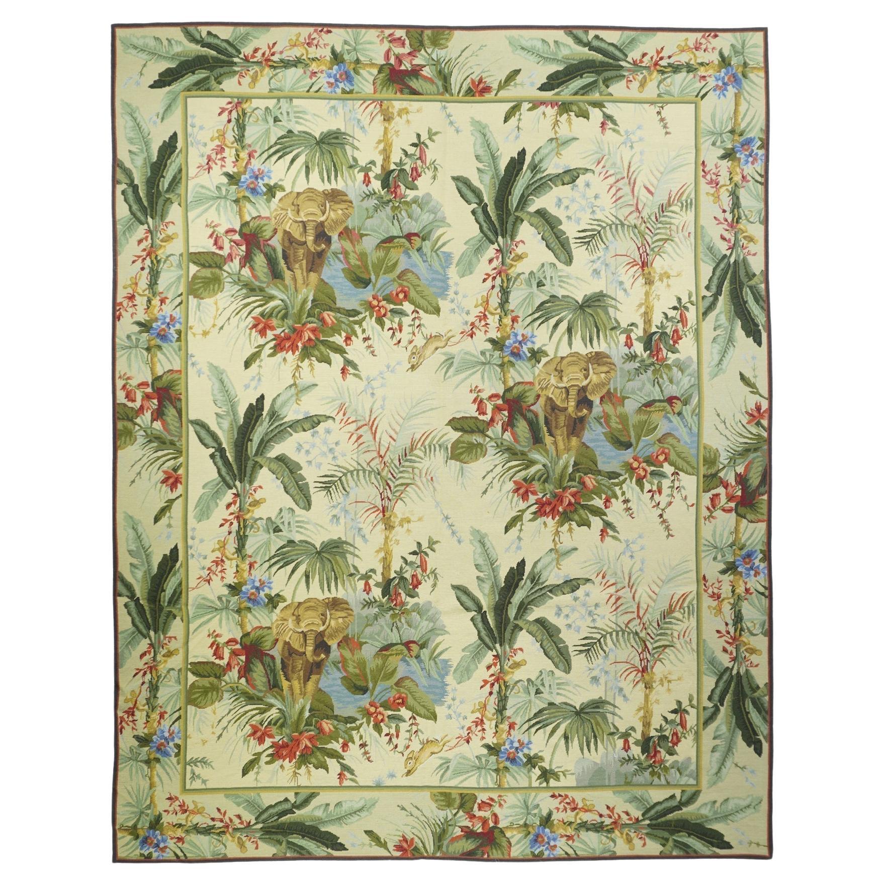 Aubusson Rug 7'11'' x 9'11''