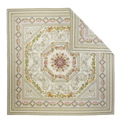 Tappeto Aubusson 7'4'' x 8'1''