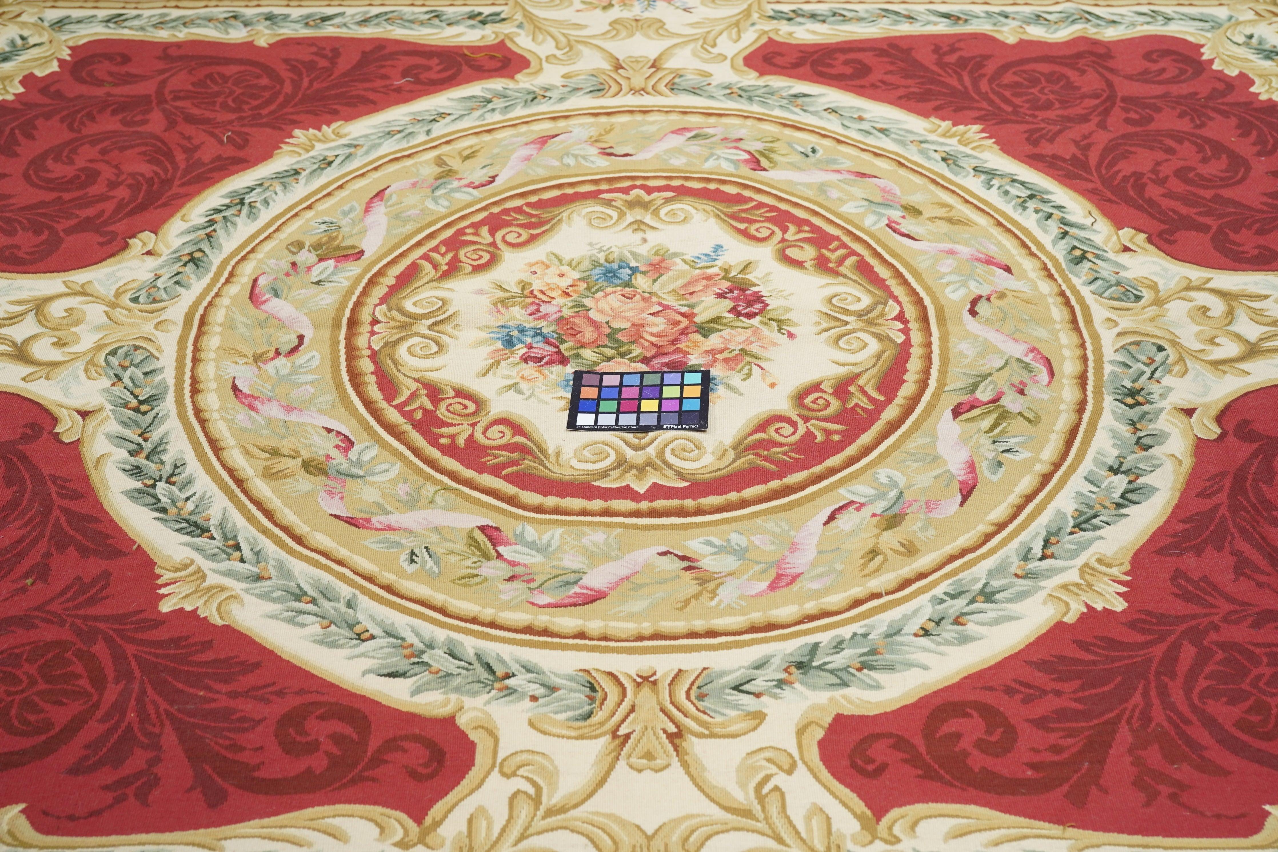 Aubusson Rug 7'5'' x 9'7'' For Sale 3