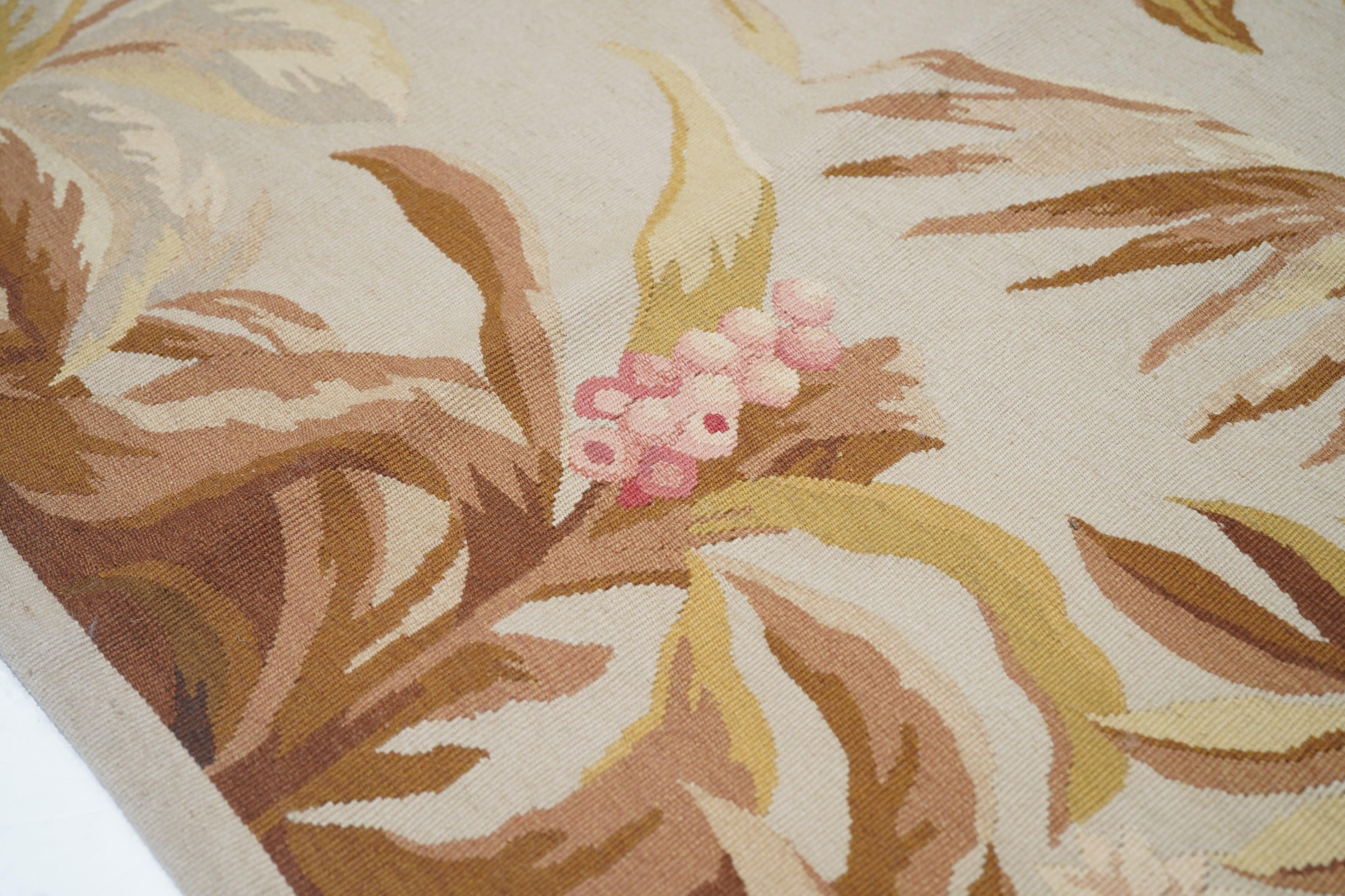 Contemporary Aubusson Rug 7'7'' x 10'0