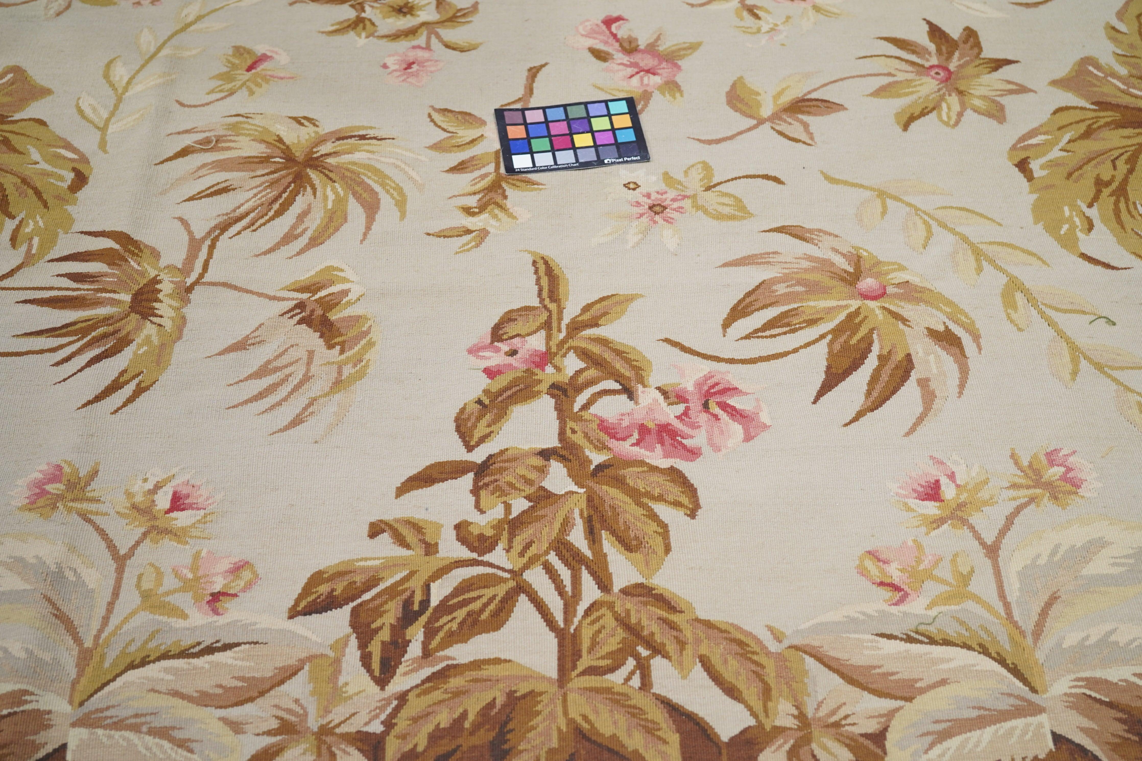 Wool Aubusson Rug 7'7'' x 10'0