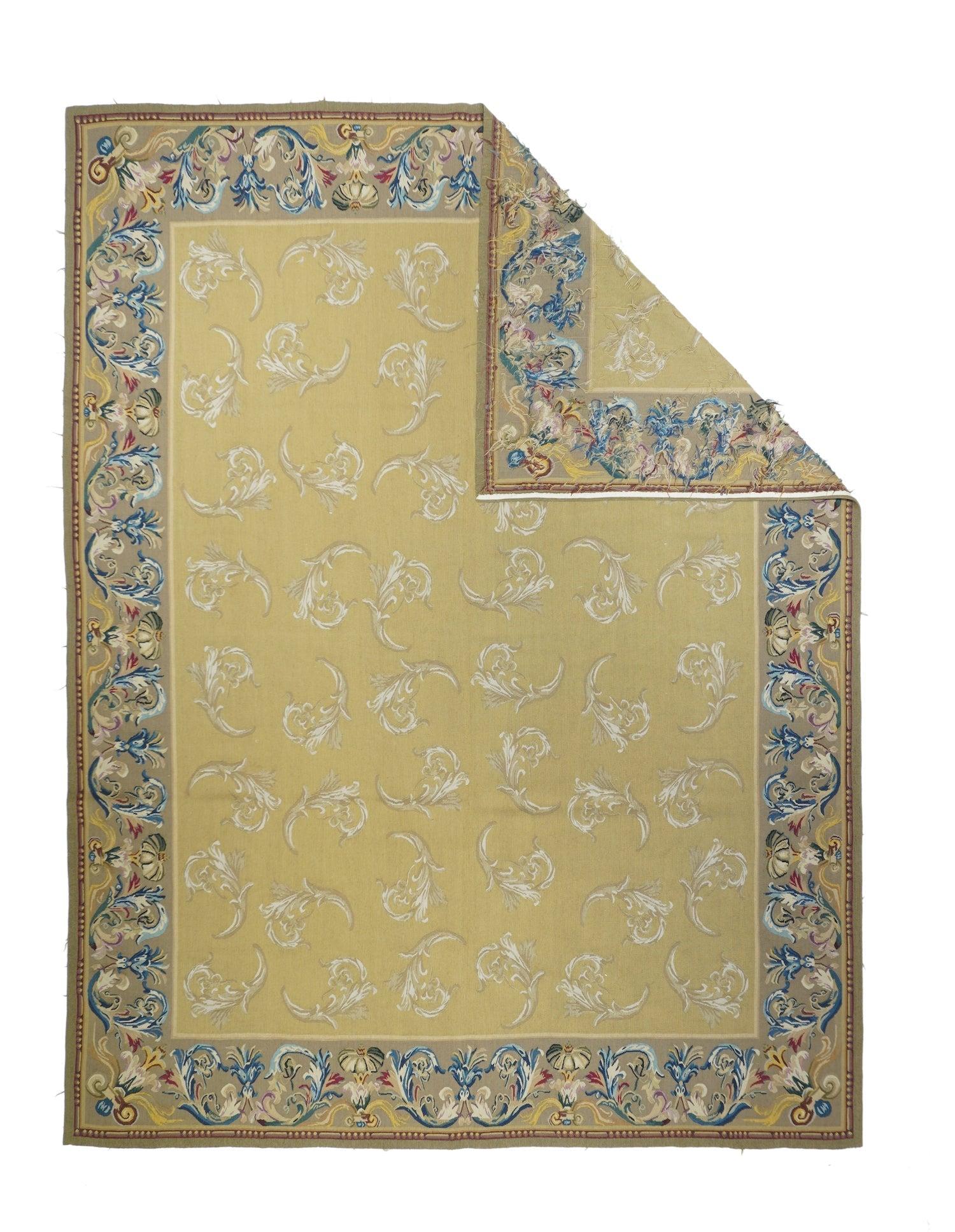 Aubusson Rug 7'8'' x 9'10''.