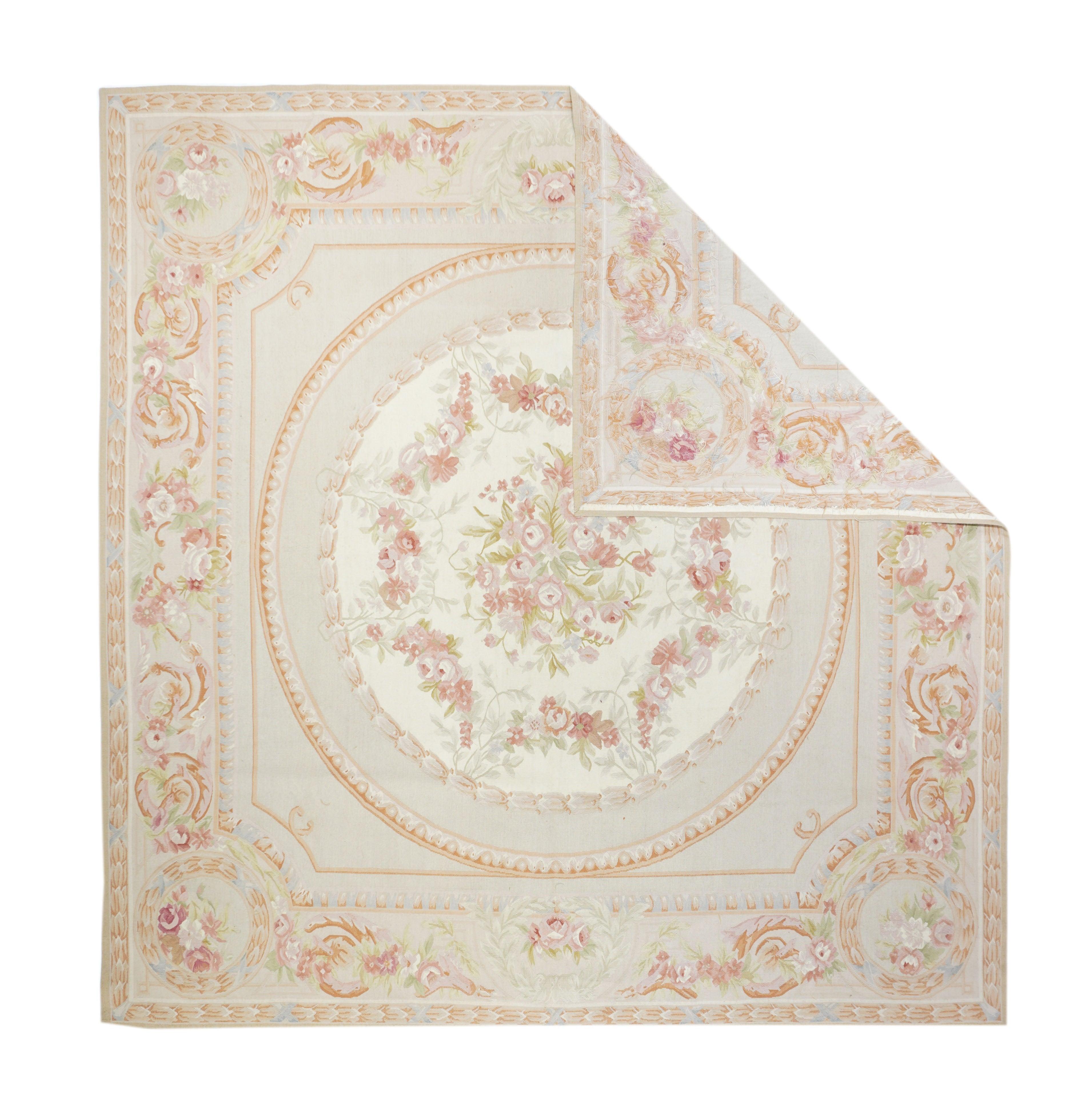 Aubusson Rug 7'9'' x 8'0