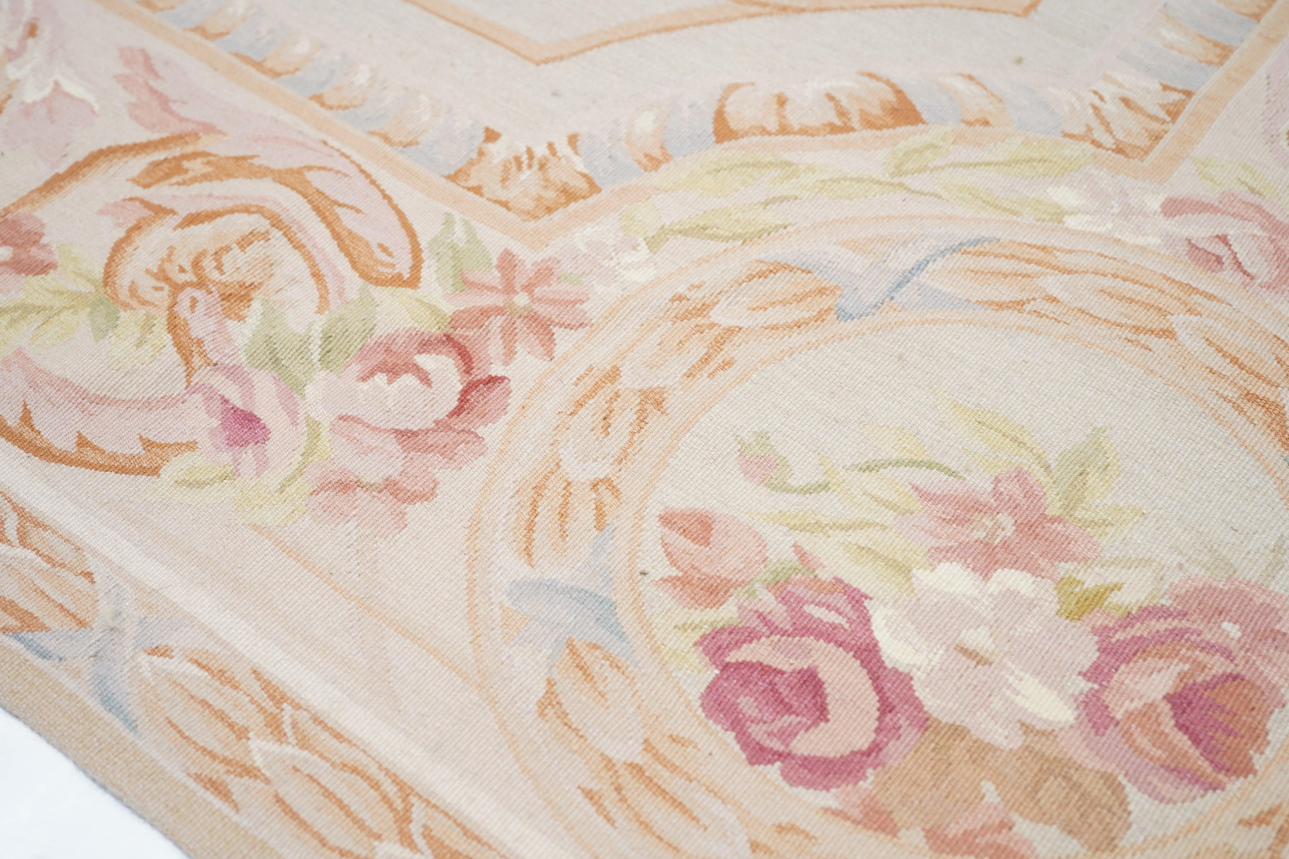 Aubusson Rug 7'9'' x 8'0