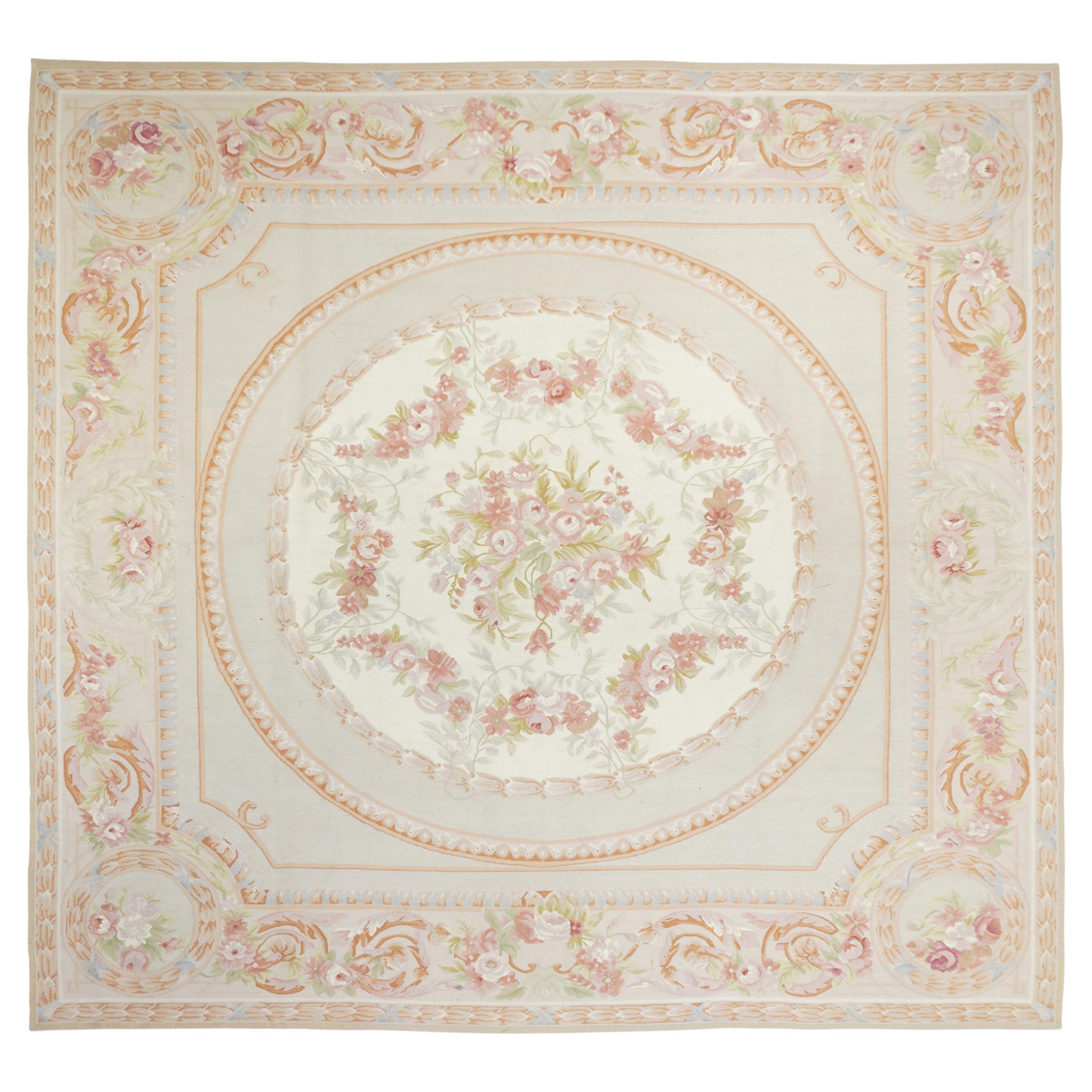 Aubusson Rug 7'9'' x 8'0"