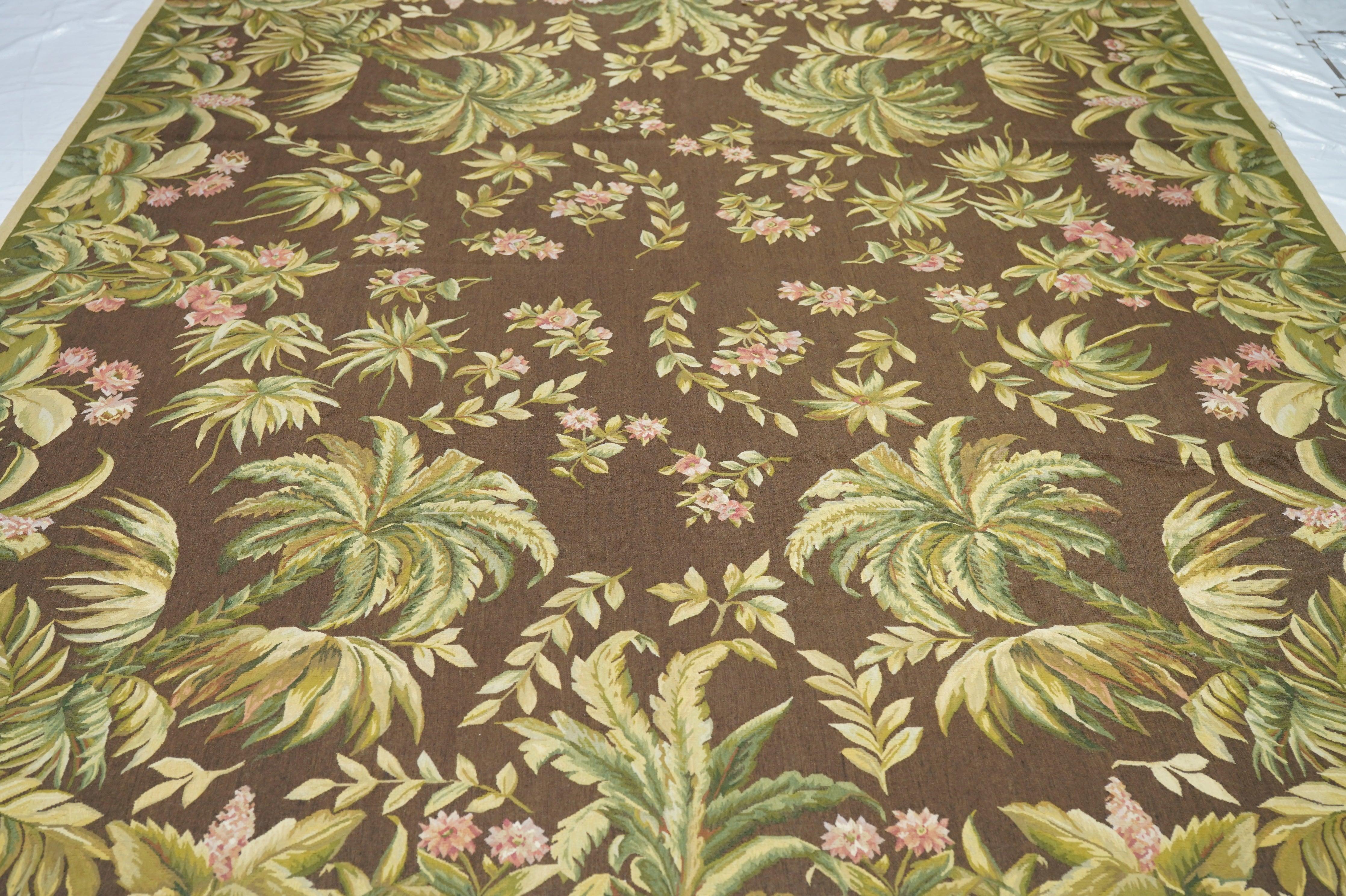 Tappeto Aubusson 7'9'' x 10'1'' In condizioni Nuovo in vendita a New York, NY