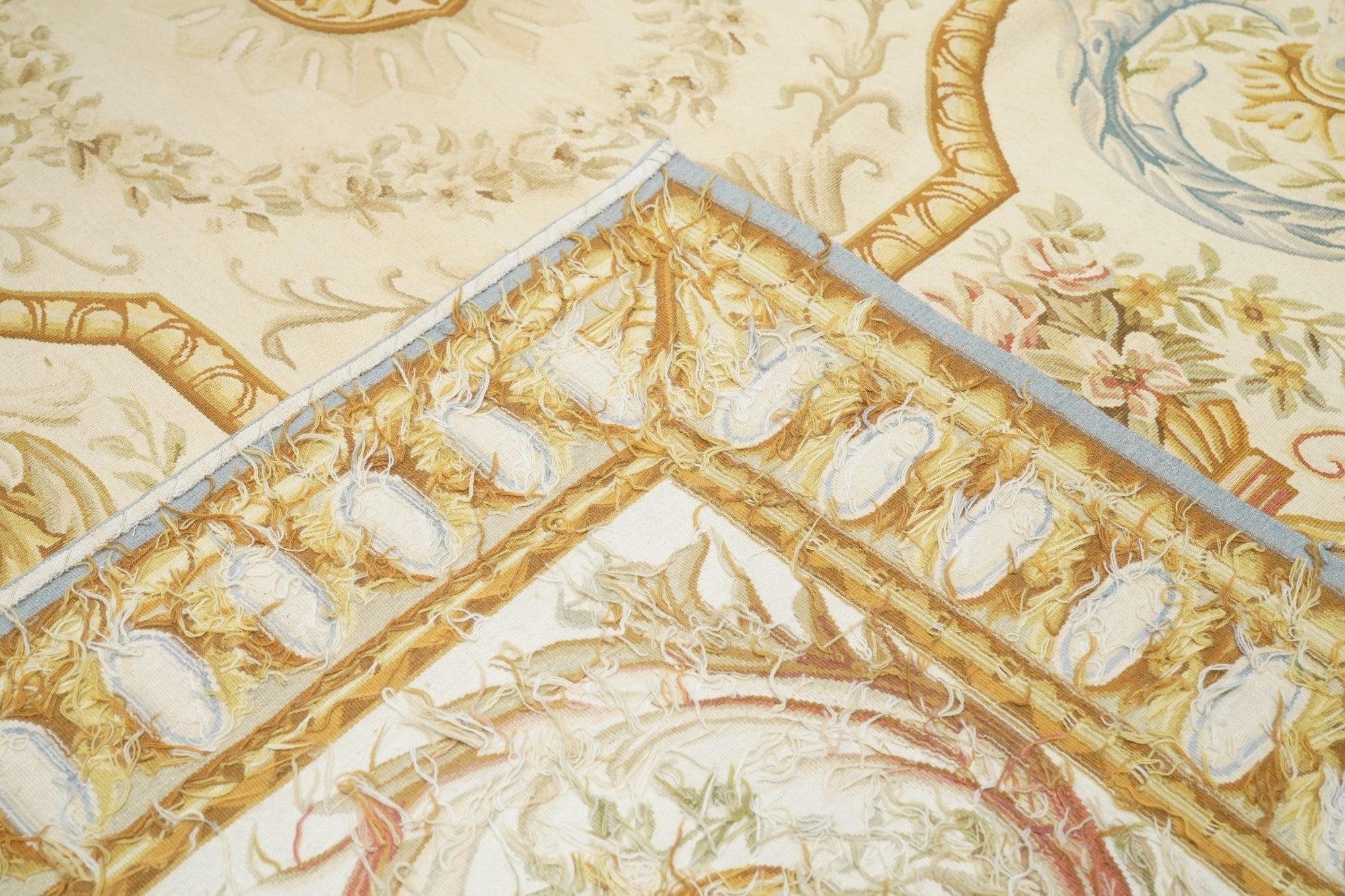 Aubusson-Teppich 8' x 10' im Angebot 5
