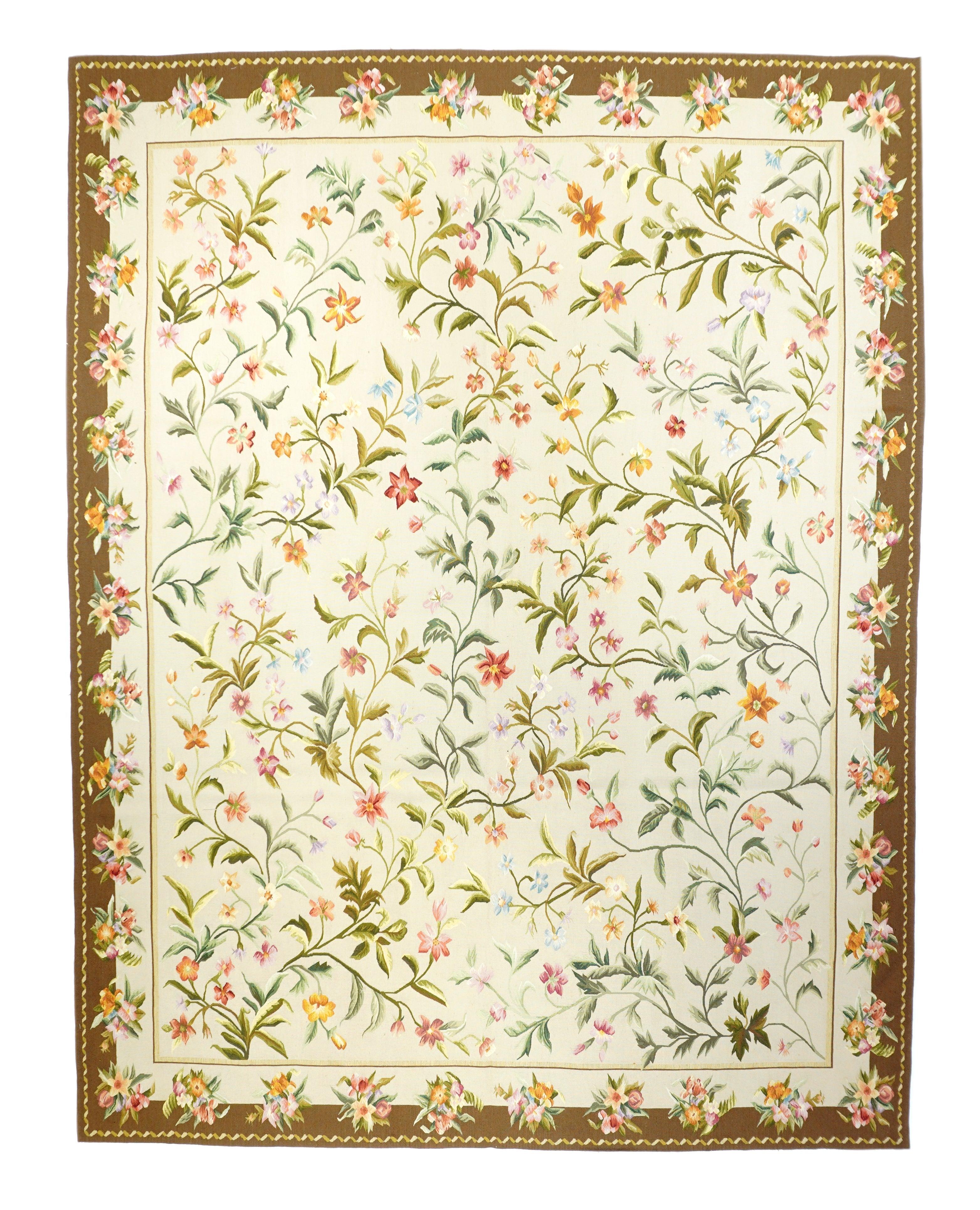 Aubusson Rug 8' x 10' In New Condition For Sale In New York, NY