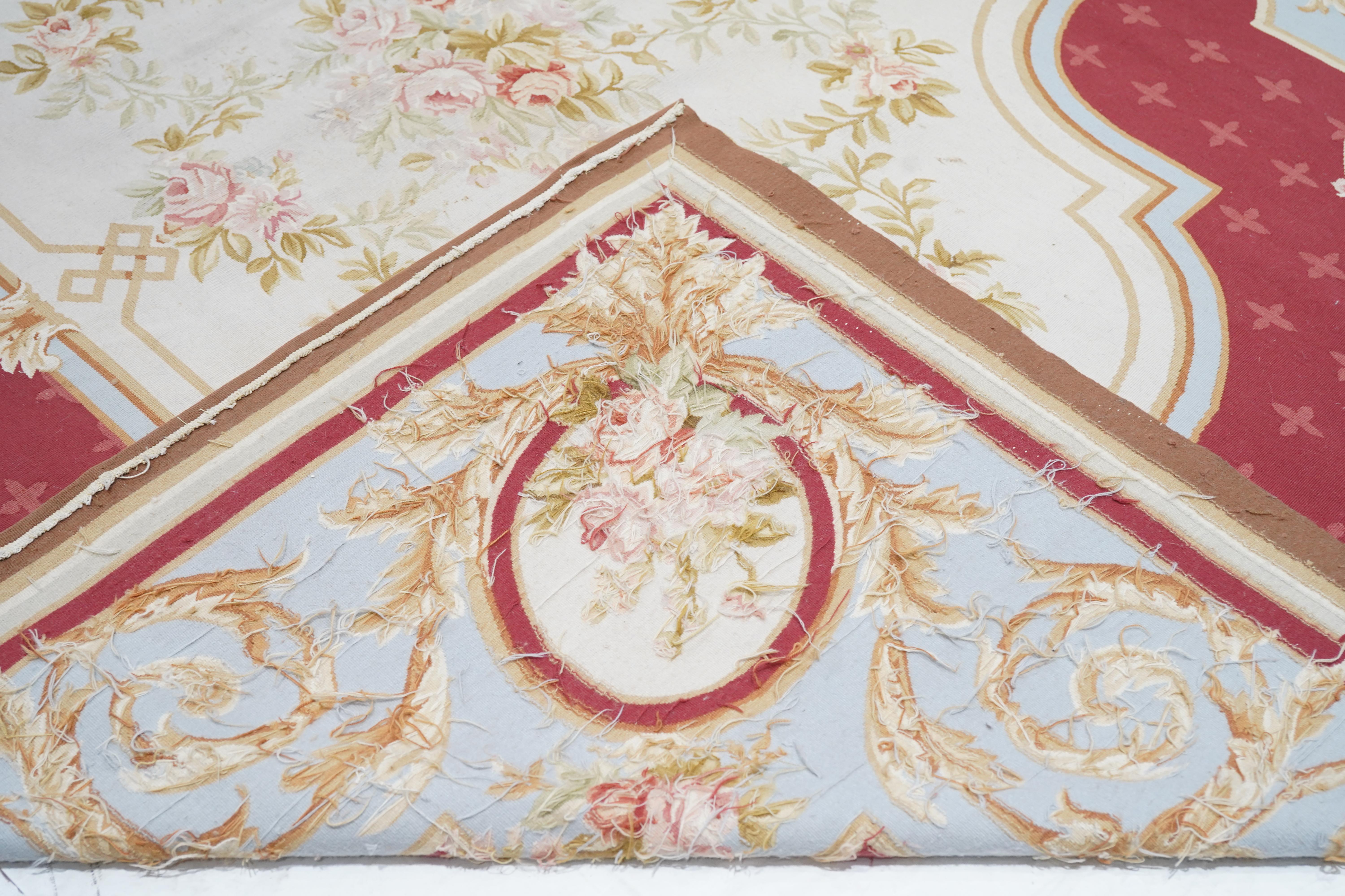 Tappeto Aubusson 8'0'' x 10'0'' in vendita 5