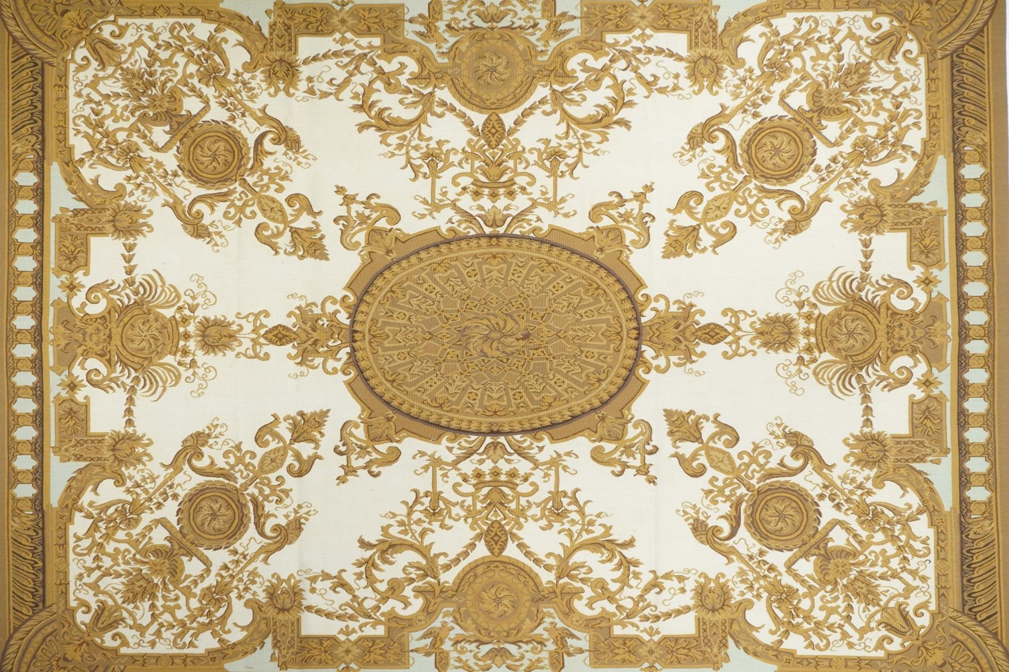 Francese Tappeto Aubusson 8'0