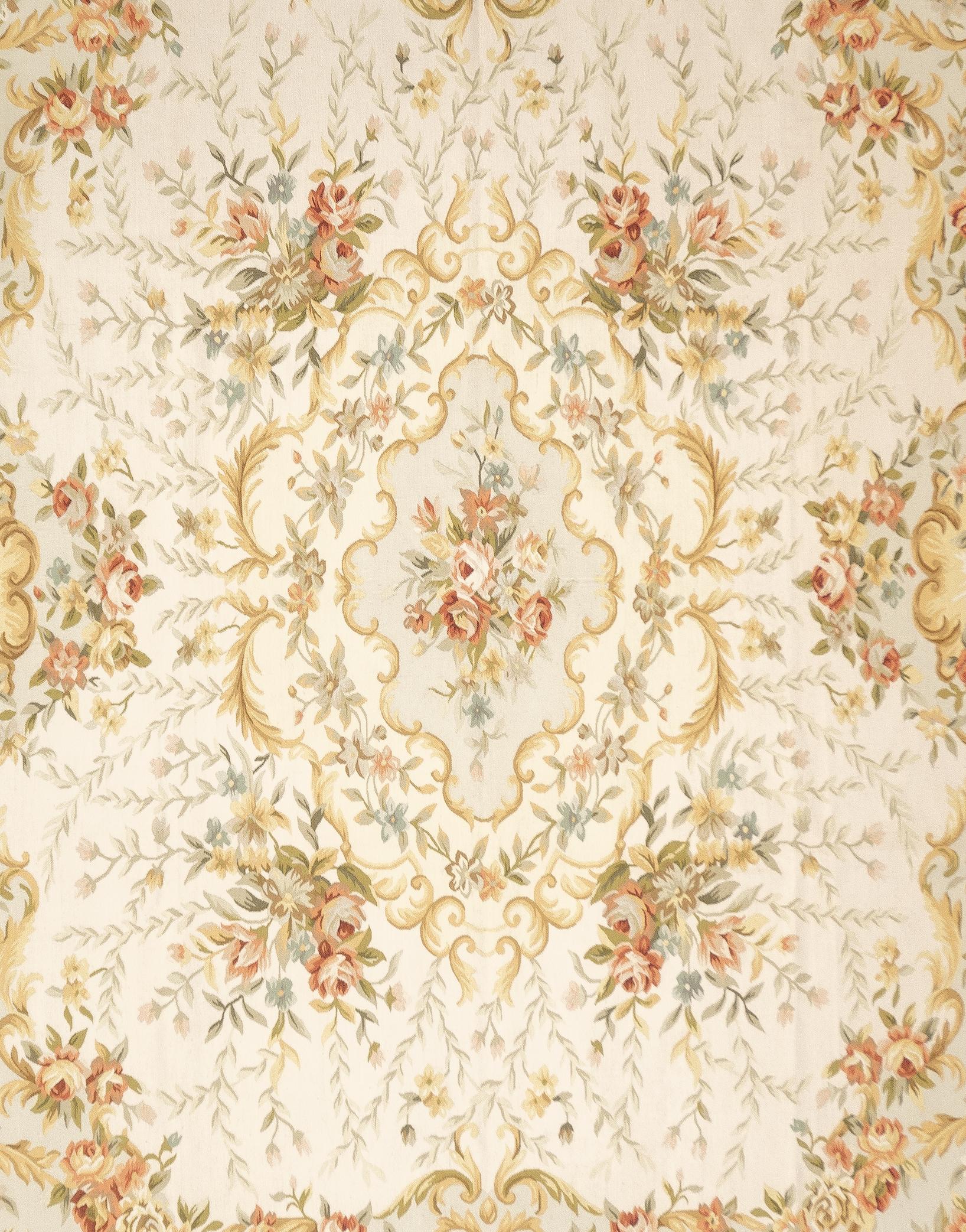 Francese Tappeto Aubusson 8'0