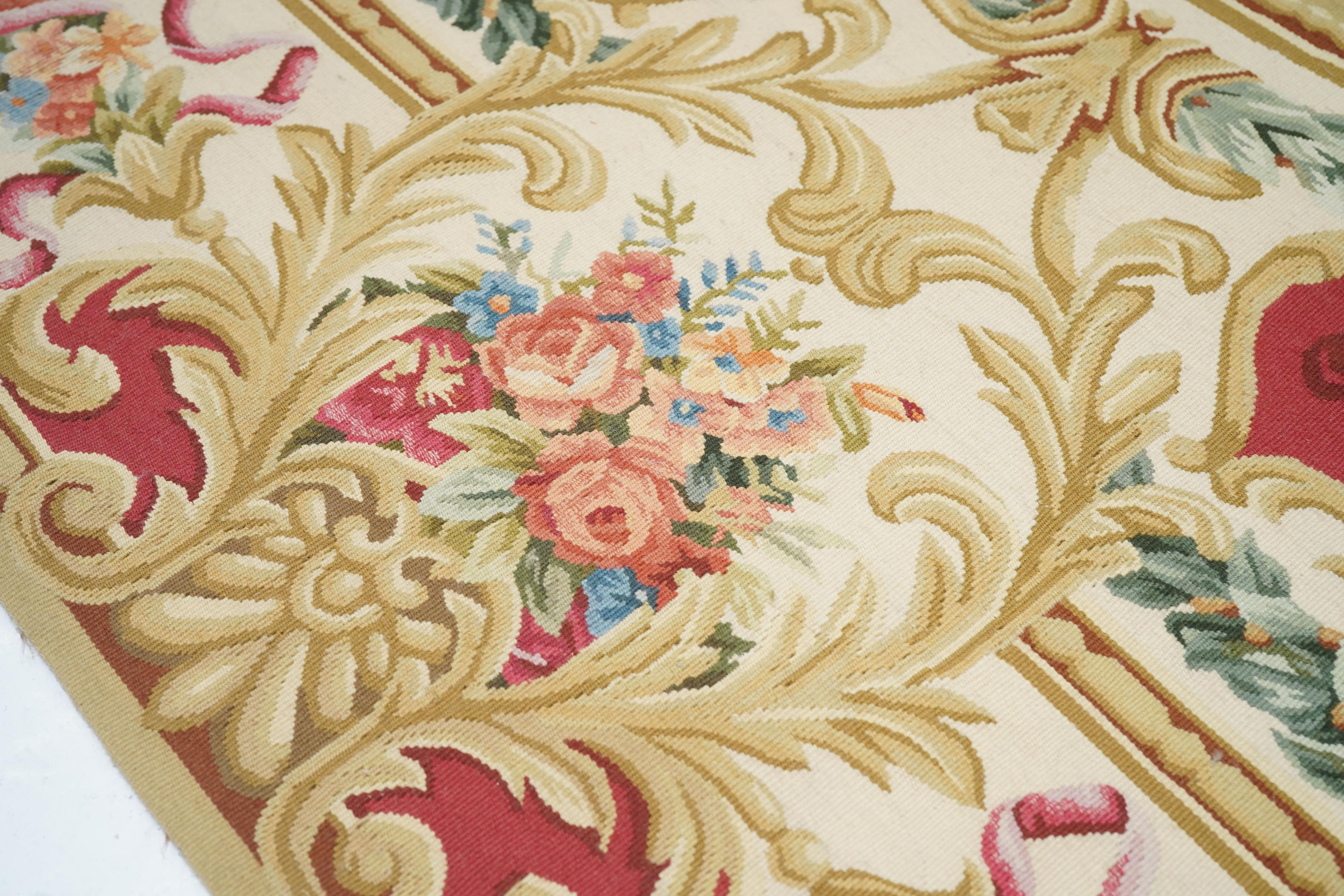 French Aubusson Rug 8'0