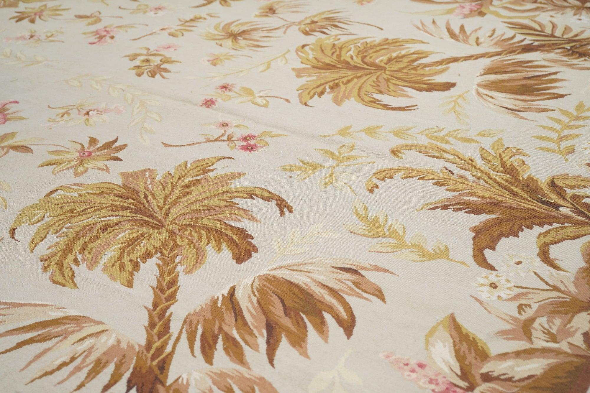 Contemporary Aubusson Rug 8'0