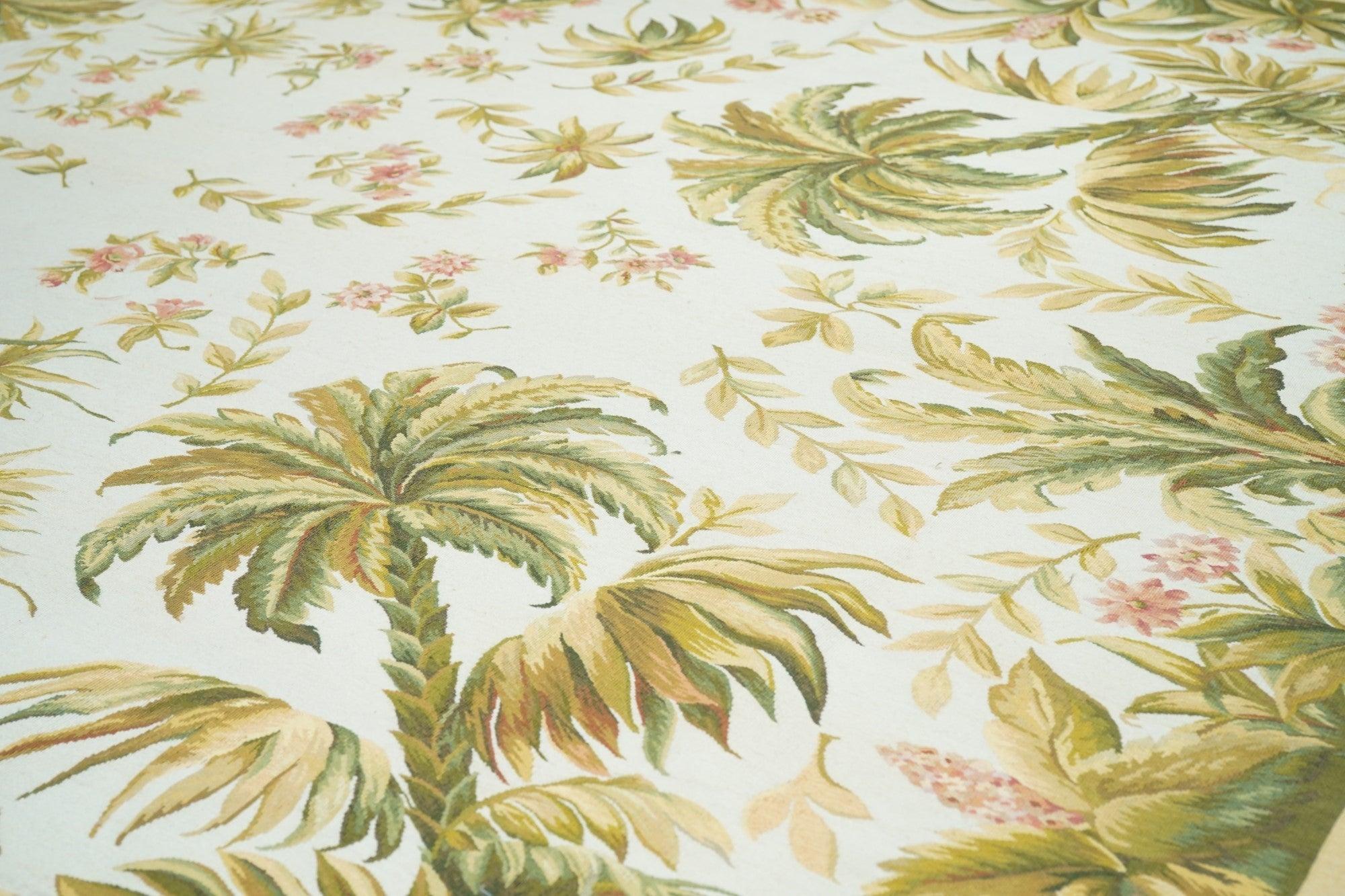 Contemporary Aubusson Rug 8'0