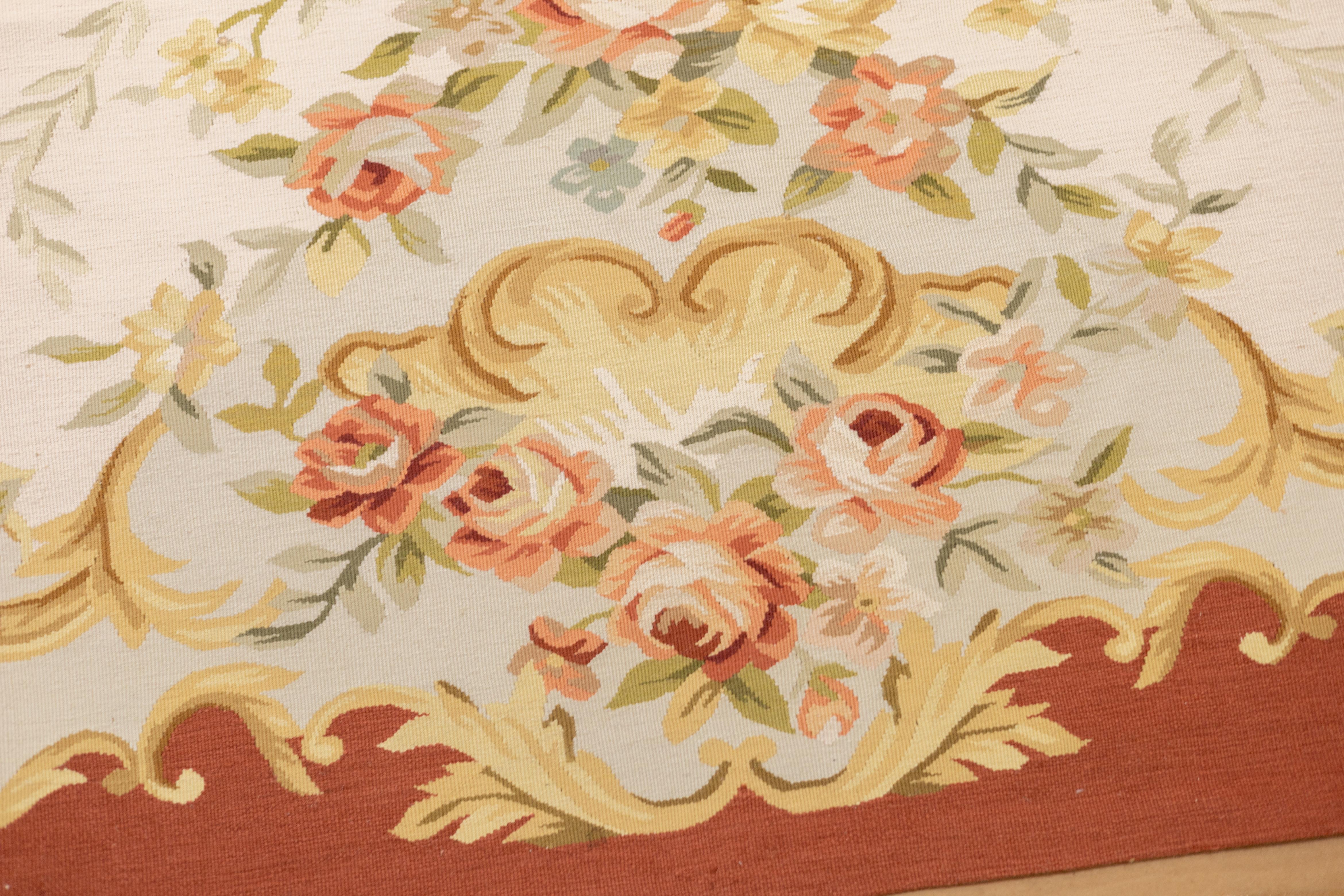 XXI secolo e contemporaneo Tappeto Aubusson 8'0