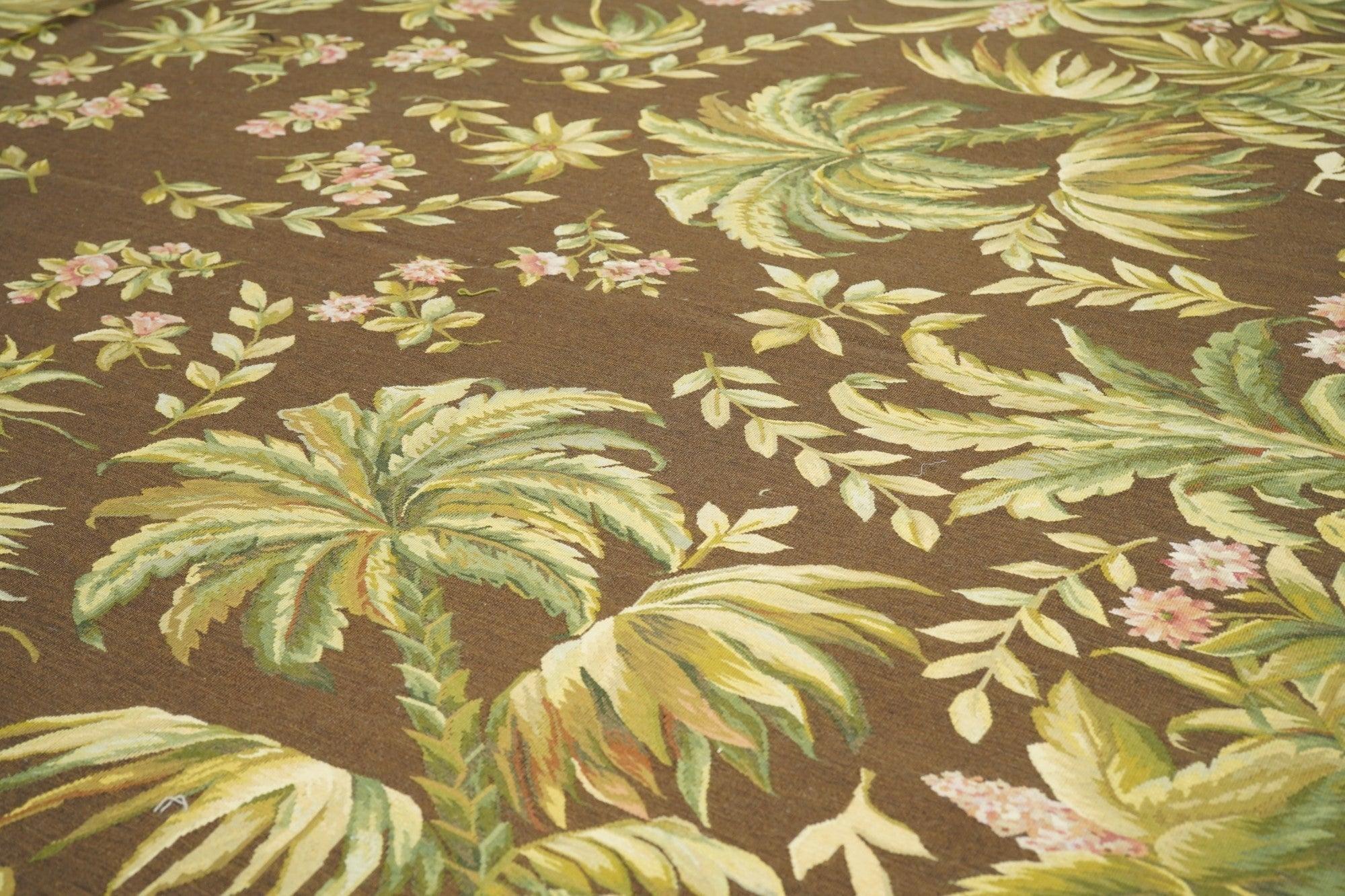 Wool Aubusson Rug 8'0