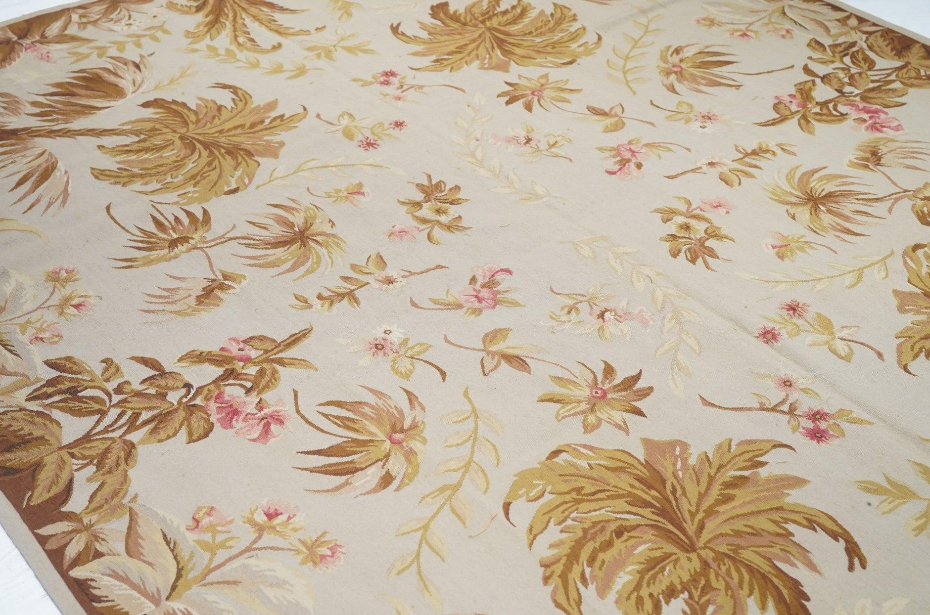 Wool Aubusson Rug 8'0