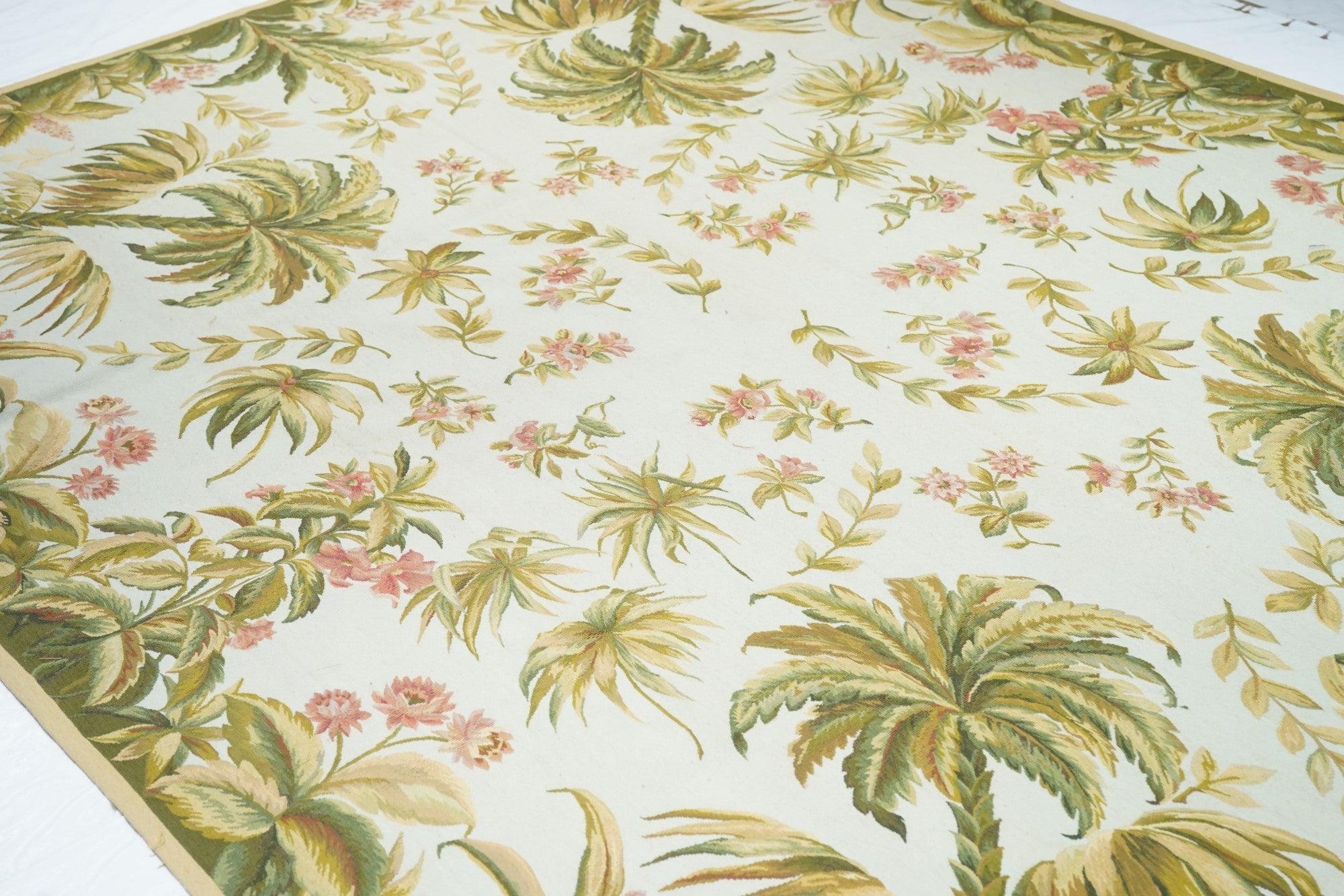 Wool Aubusson Rug 8'0