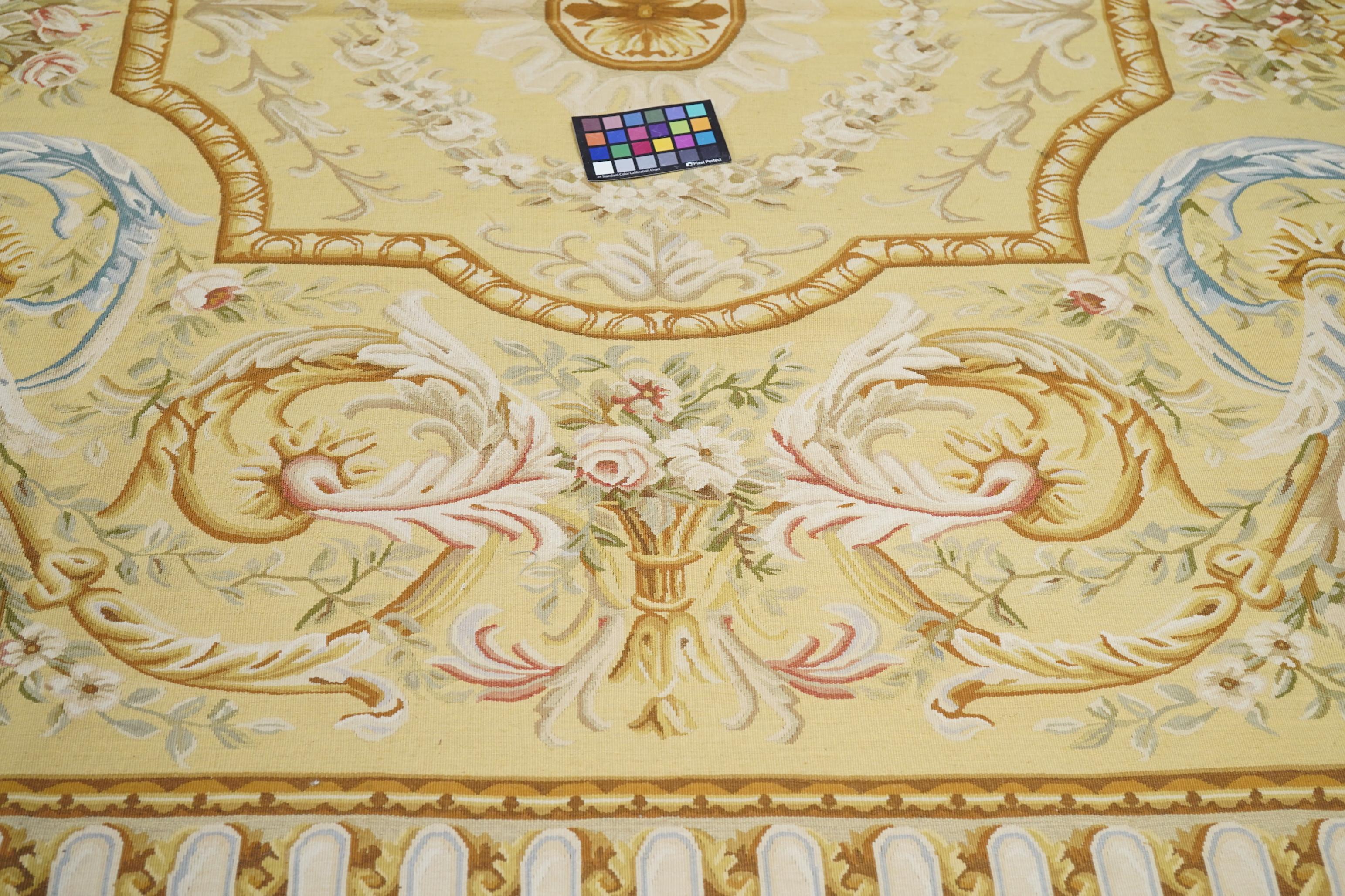 Wool Aubusson Rug 8'0