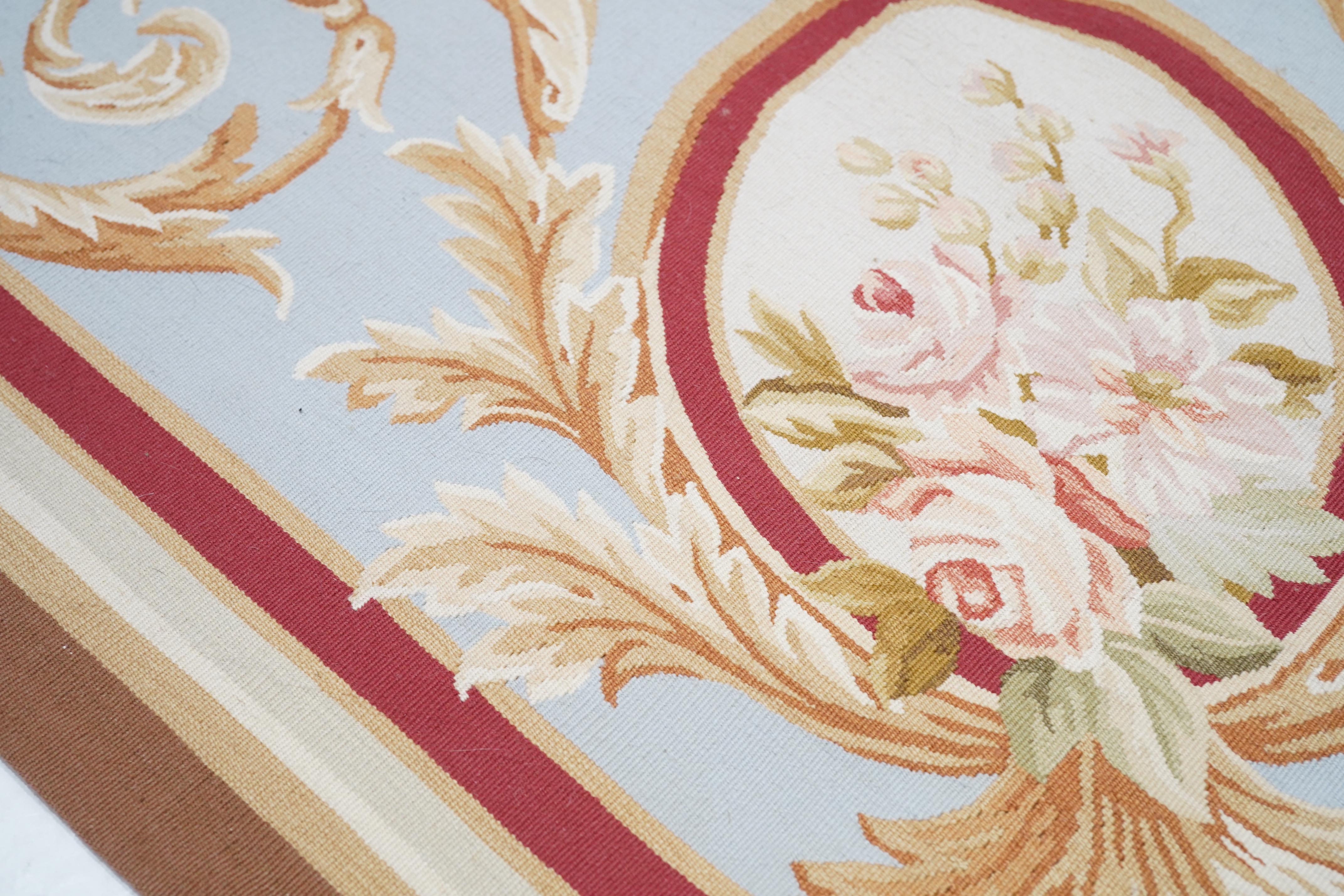 Lana Tappeto Aubusson 8'0'' x 10'0'' in vendita