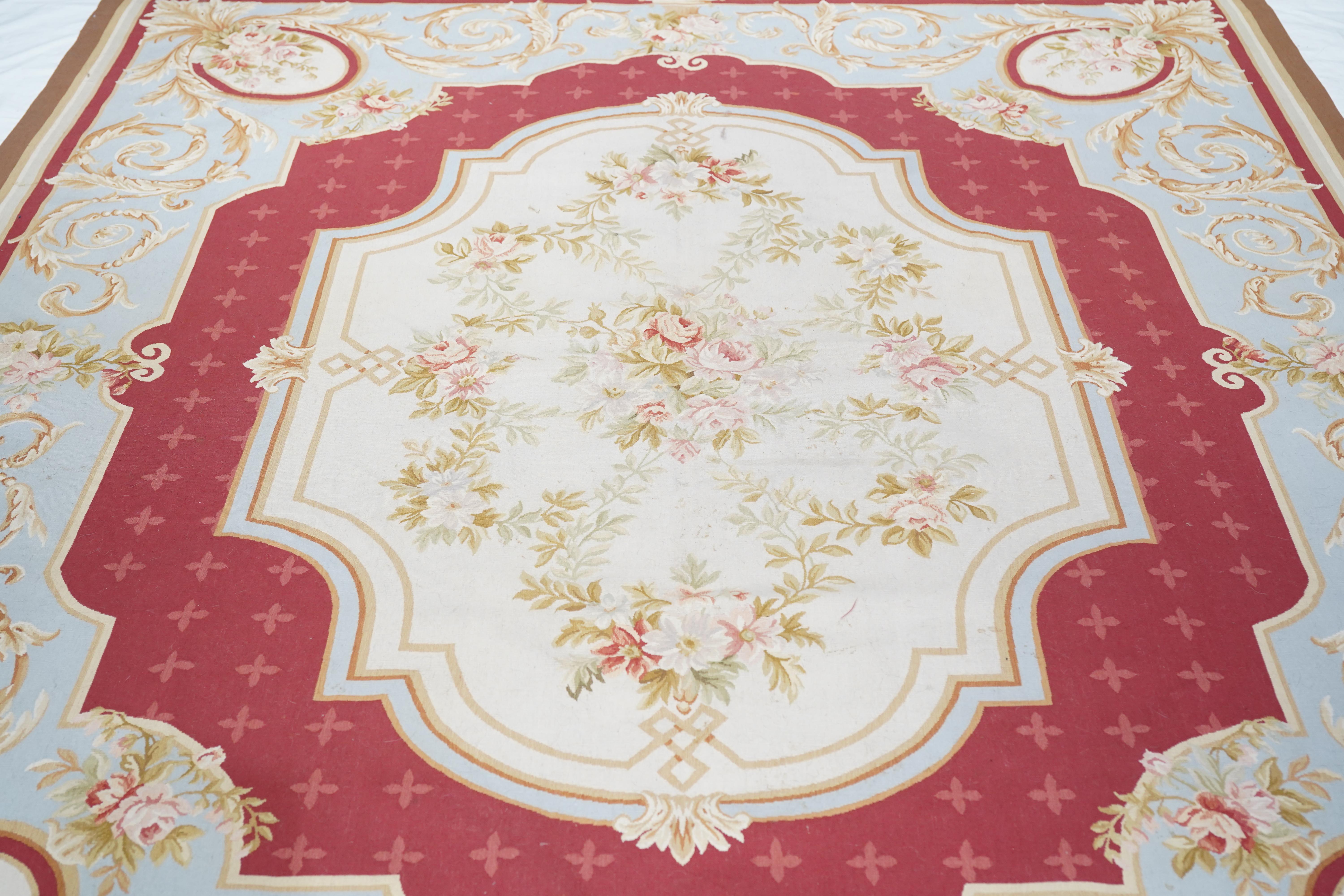 Tappeto Aubusson 8'0'' x 10'0'' in vendita 2
