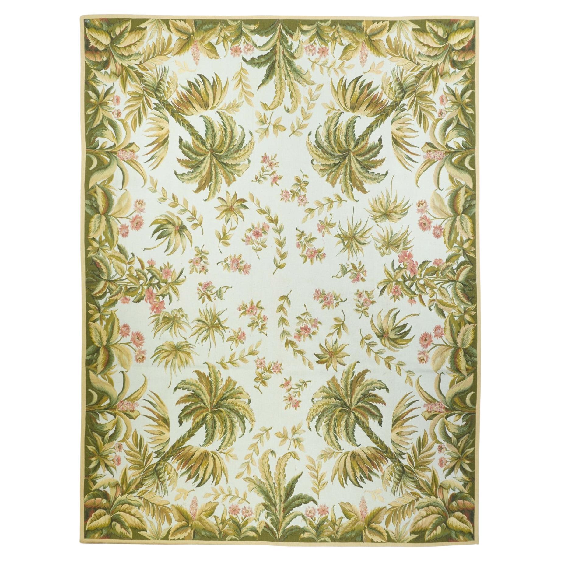 Aubusson Rug 8'0" x 10'0" For Sale