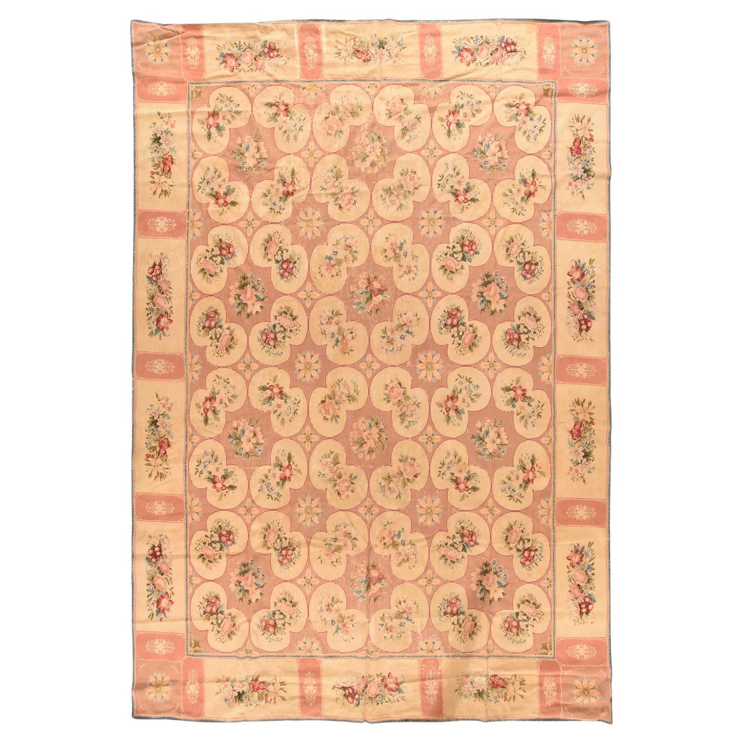 Alfombra Aubusson 8'0" x 10'0" en venta
