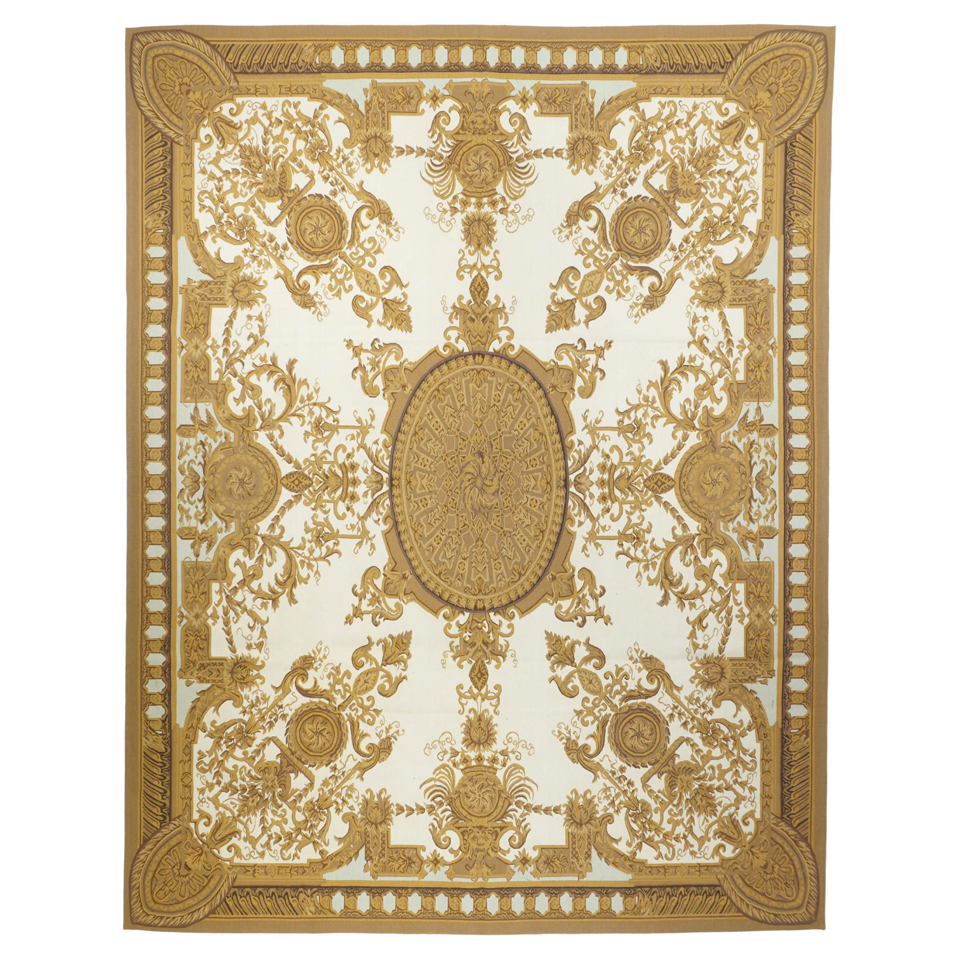 Aubusson Rug 8'0" x 10'0" For Sale