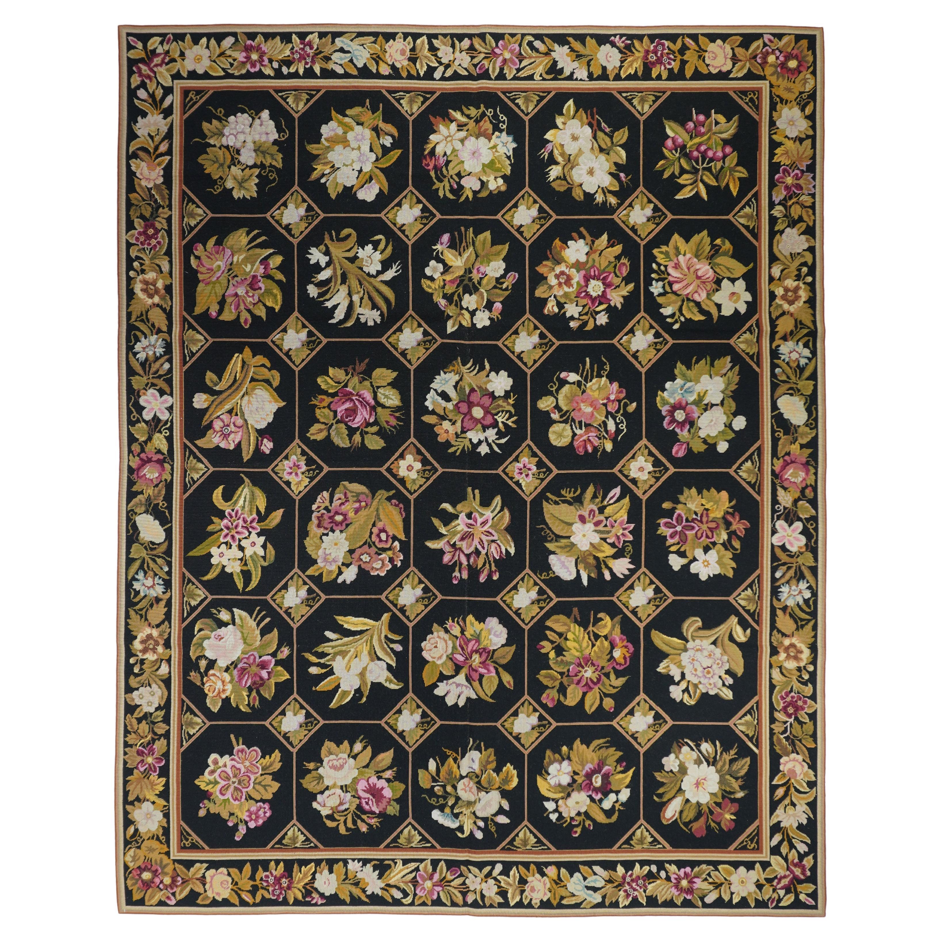 Aubusson Rug 8'0" x 10'1''