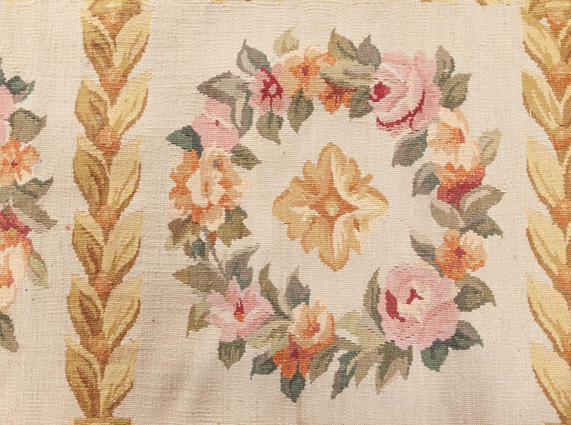 European Aubusson Rug by Doris Leslie Blau For Sale