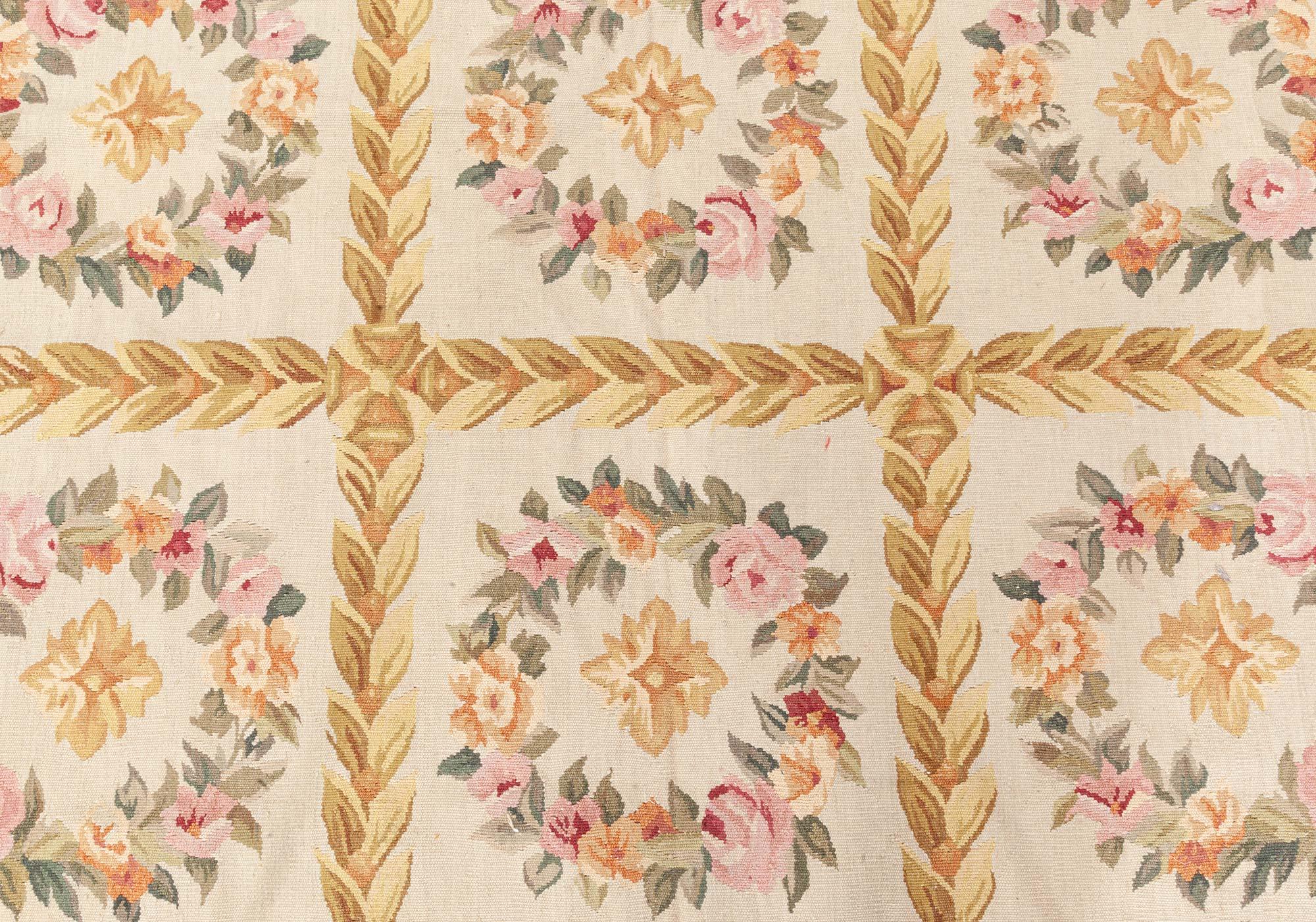 XXI secolo e contemporaneo Tappeto Aubusson di Doris Leslie Blau in vendita