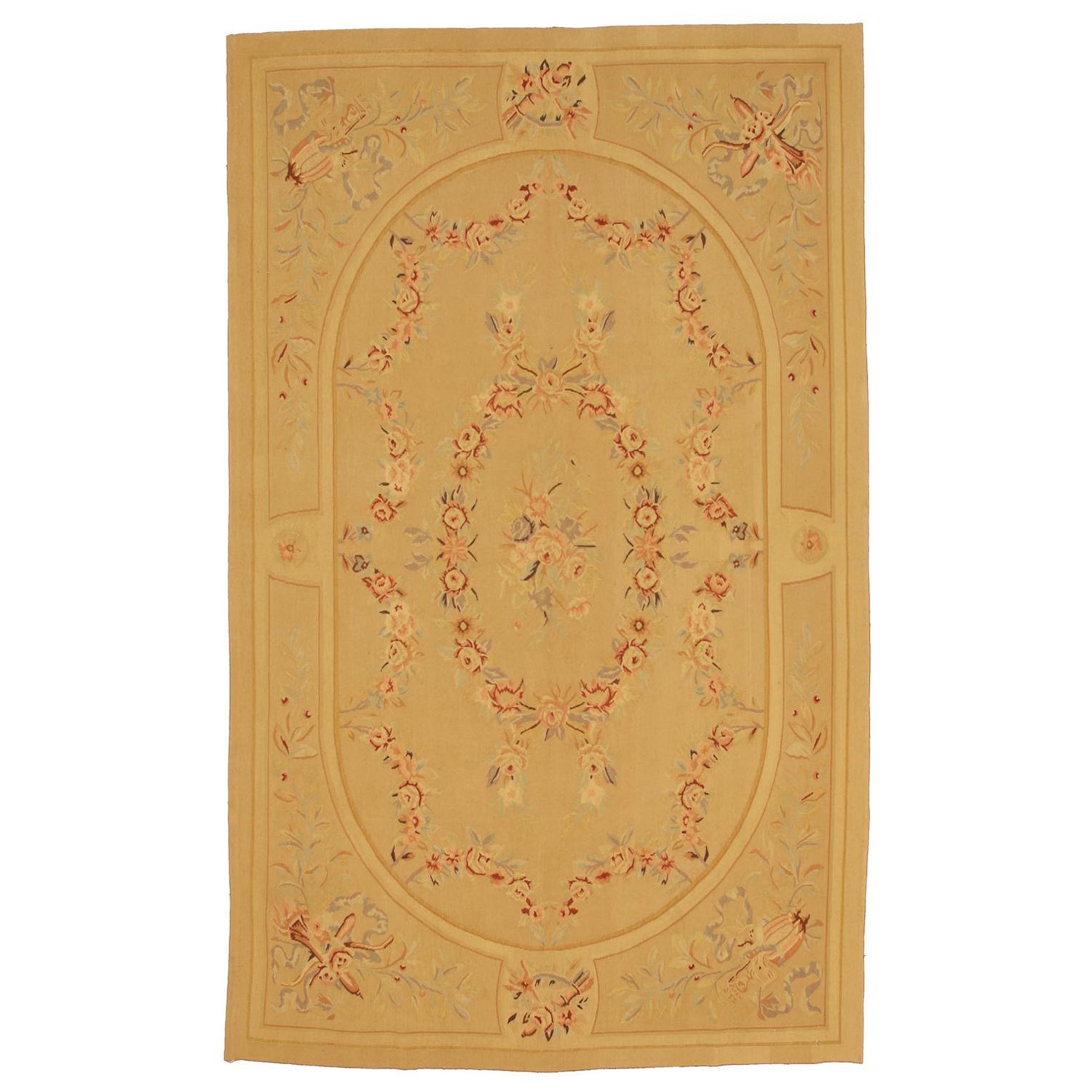 Tappeto Aubusson Disegno floreale cinese