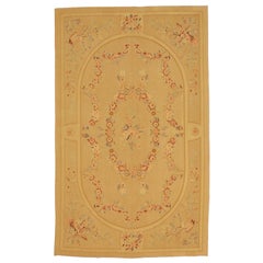 Aubusson Rug Chinese Floral Design