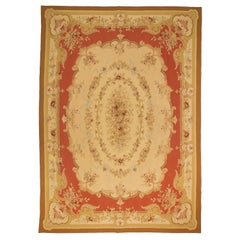Tappeto Aubusson a trama piatta
