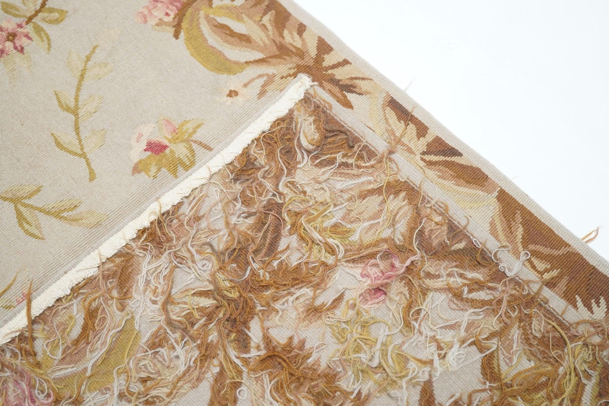Runner Aubusson 2'5'' x 10'0'' in vendita 3