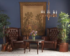 Aubusson Style French Tapestry, Mid 20th Century