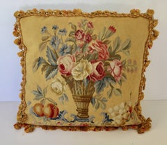 Aubusson Style Large Tapestry Dekoratives Kissen