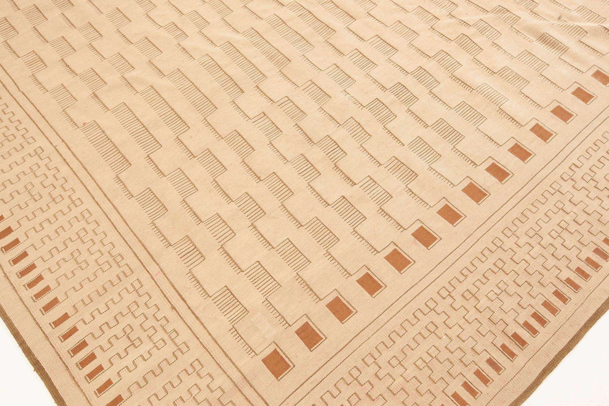 Contemporary Aubusson Style Rug Designed by Arthur Dunnam for Doris Leslie Blau For Sale