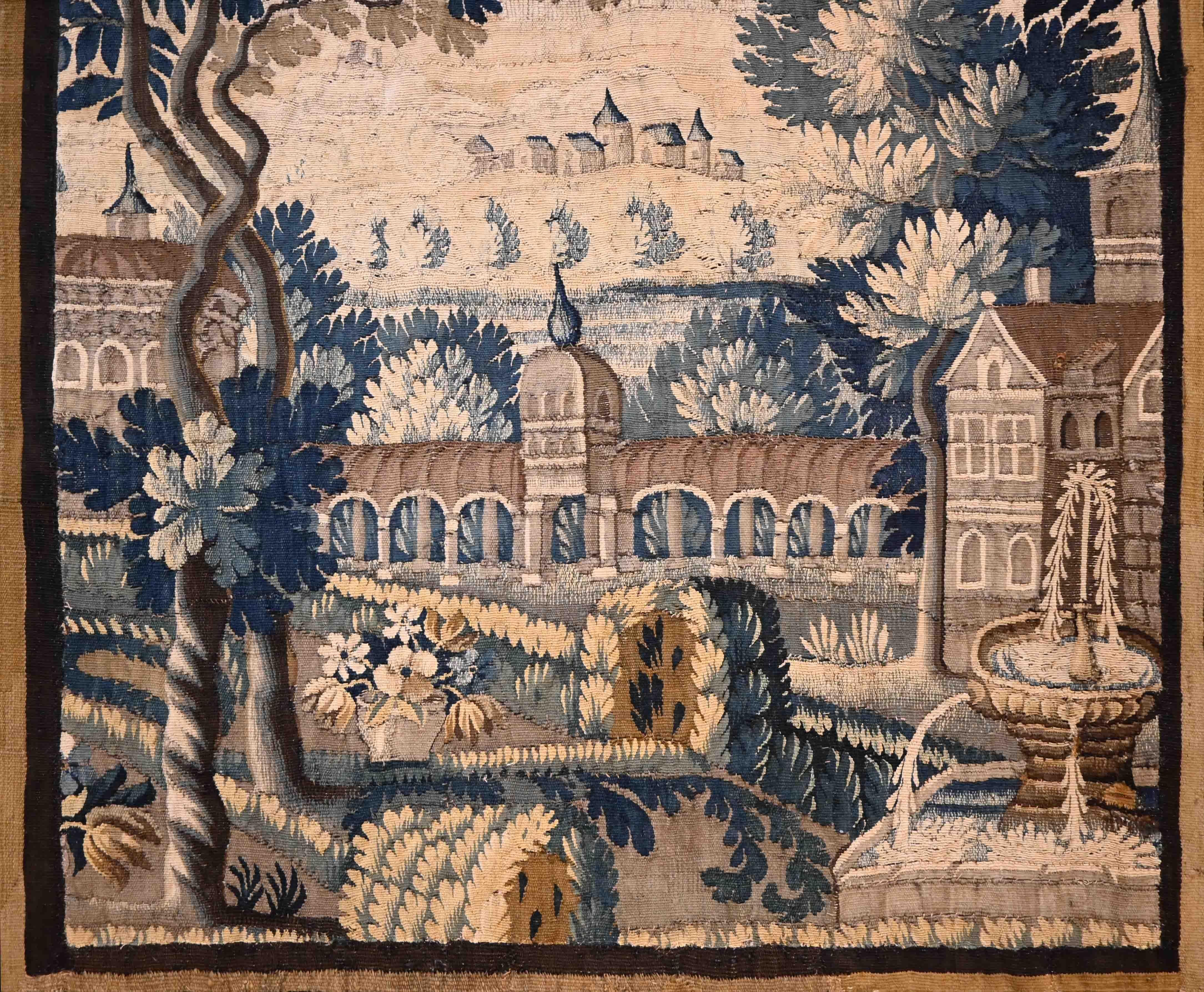 Hand-Woven Aubusson Tapestry 18th Century - N° 1321 For Sale