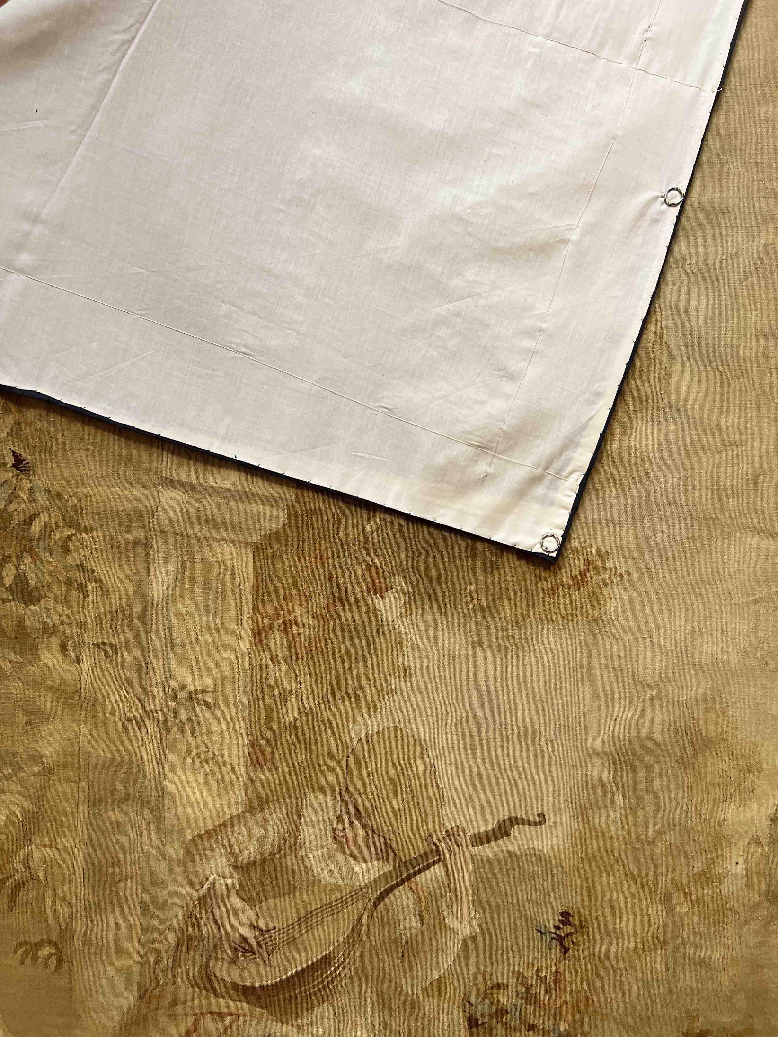 Aubusson Wandteppich 19. Jahrhundert. Jahrhundert - 2m80Hx1m80L - N° 943 im Angebot 9