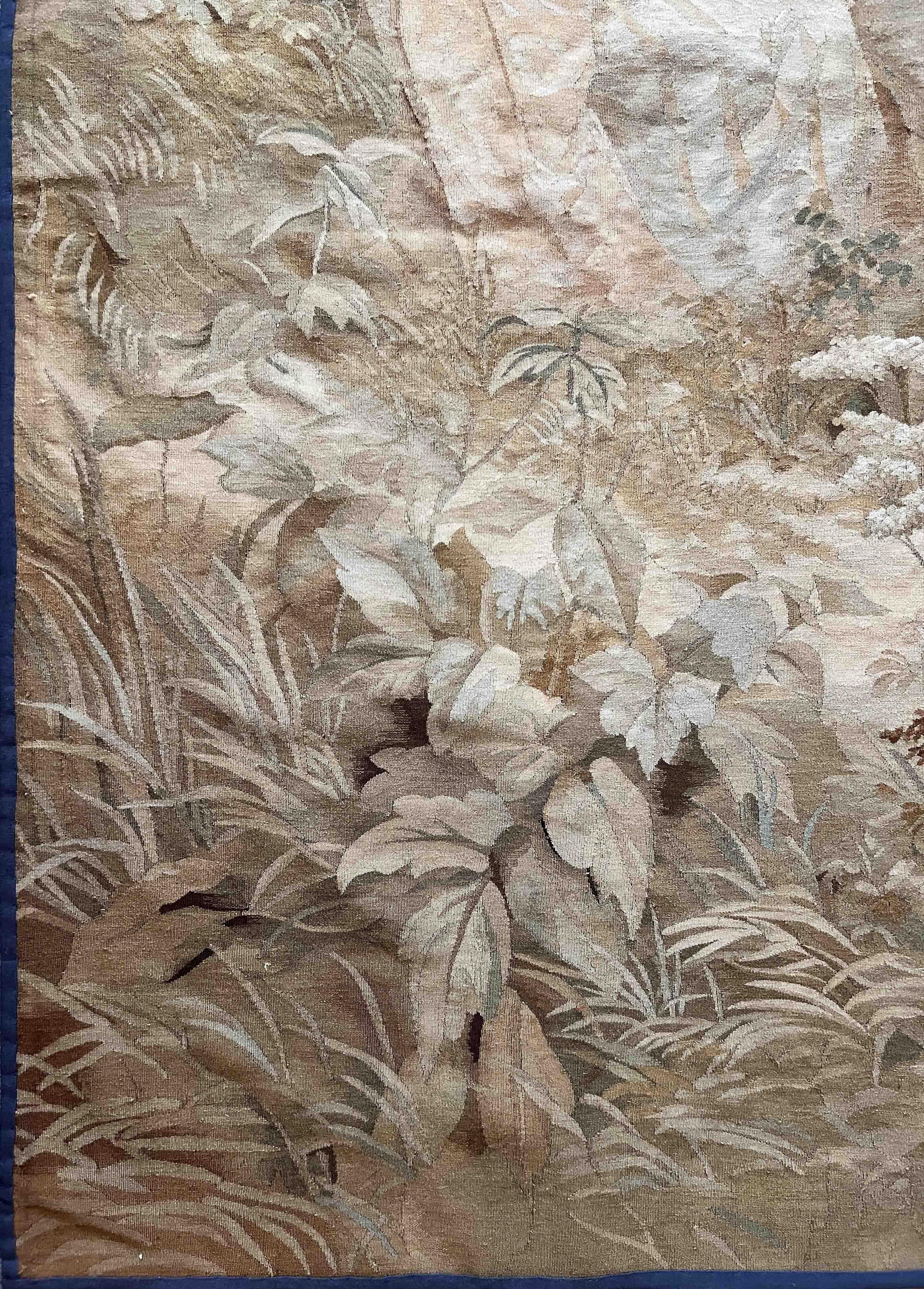 Aubusson Wandteppich 19. Jahrhundert. Jahrhundert - 2m80Hx1m80L - N° 943 im Zustand „Hervorragend“ im Angebot in Paris, FR