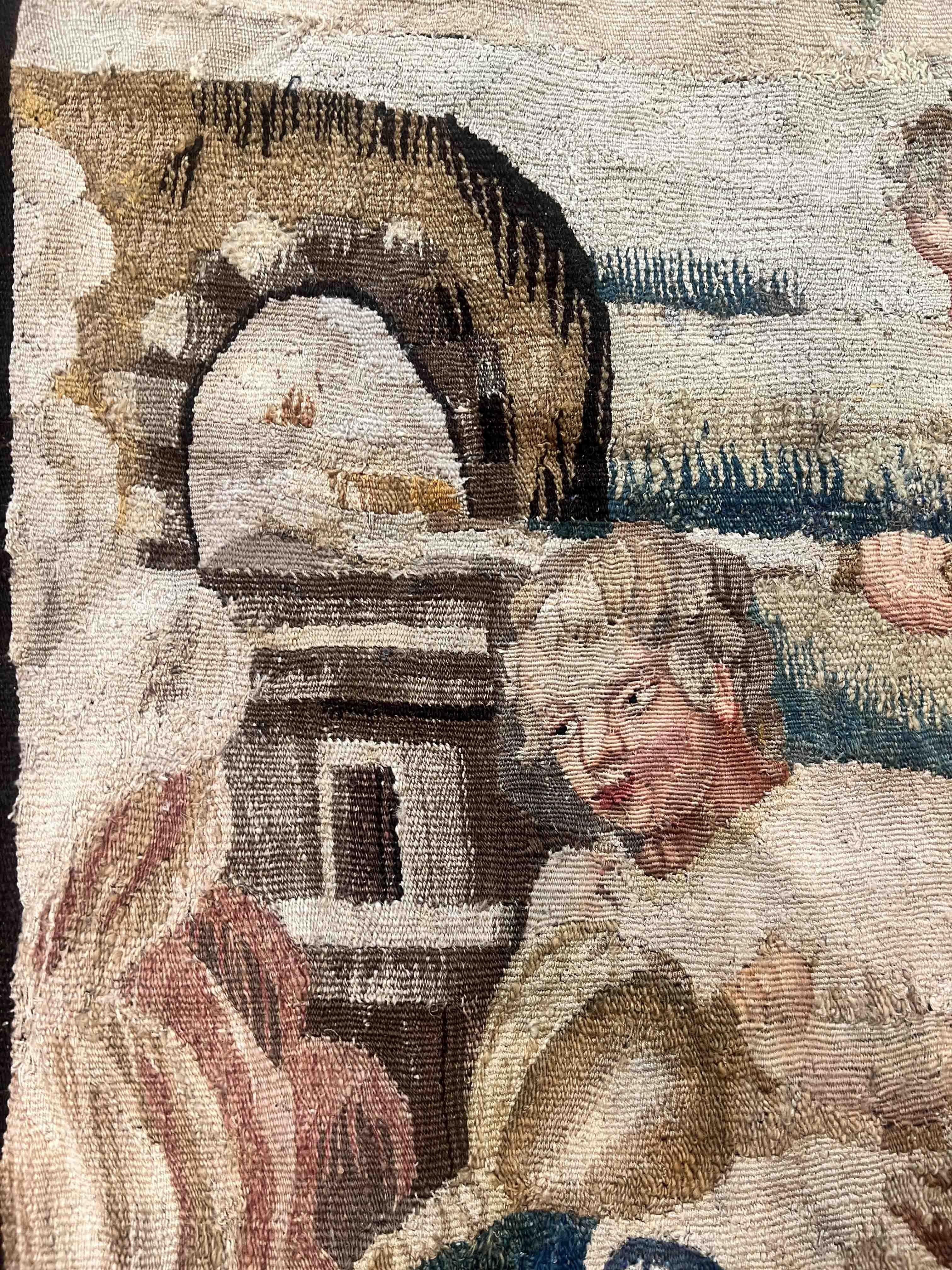 Aubusson Tapestry Bakery Scene - 18th Century - n° 1153 For Sale 5