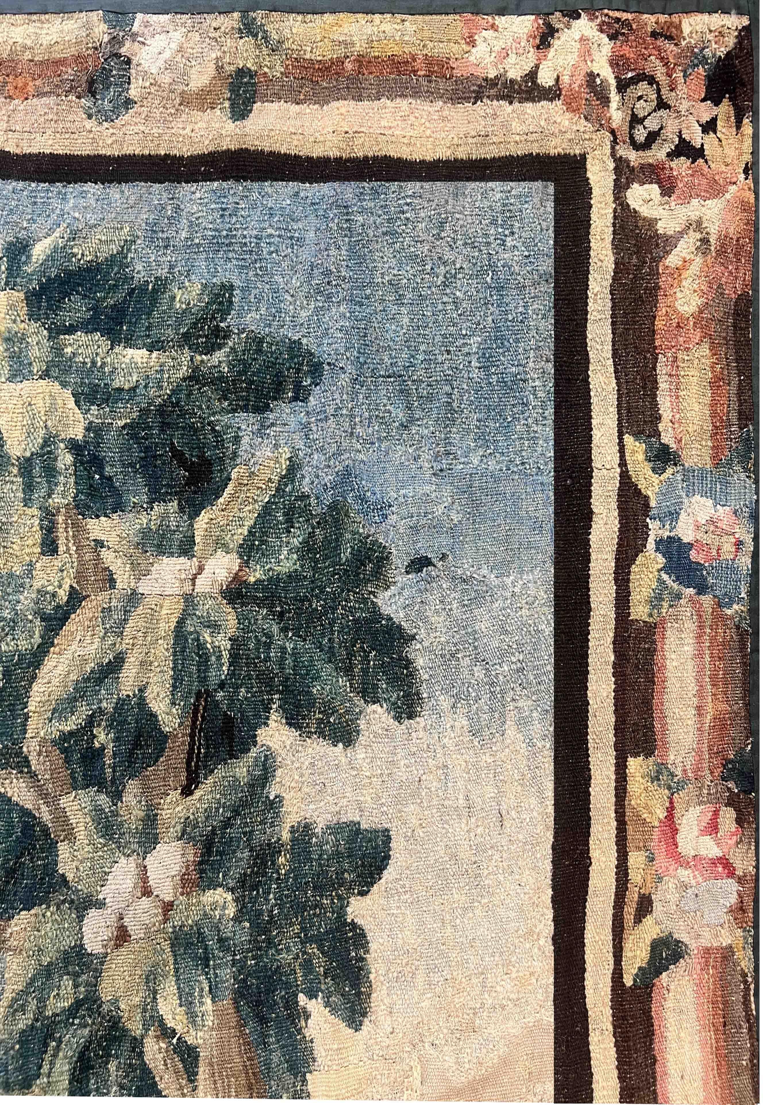 Aubusson Tapestry Bakery Scene - 18th Century - n° 1153 For Sale 7
