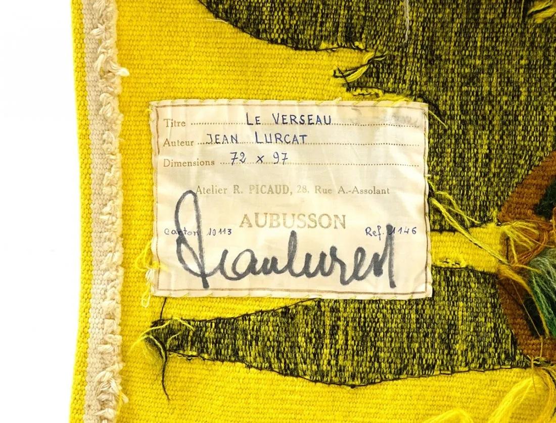Tapiz de Aubusson de Jean Lurcat - tejido a mano y firmado - titulado 