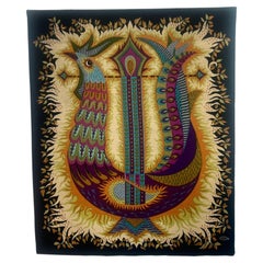 Tapisserie d'Aubusson par Michèle Ray de 1960 (Lurcat Man Ray)