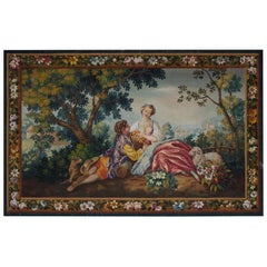 Aubusson Tapestry cartoon circa 1900 